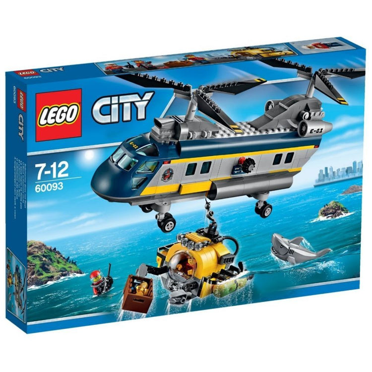 LEGO City Tiefsee-Helikopter (60093) - im GOLDSTIEN.SHOP verfügbar mit Gratisversand ab Schweizer Lager! (5702015350648)