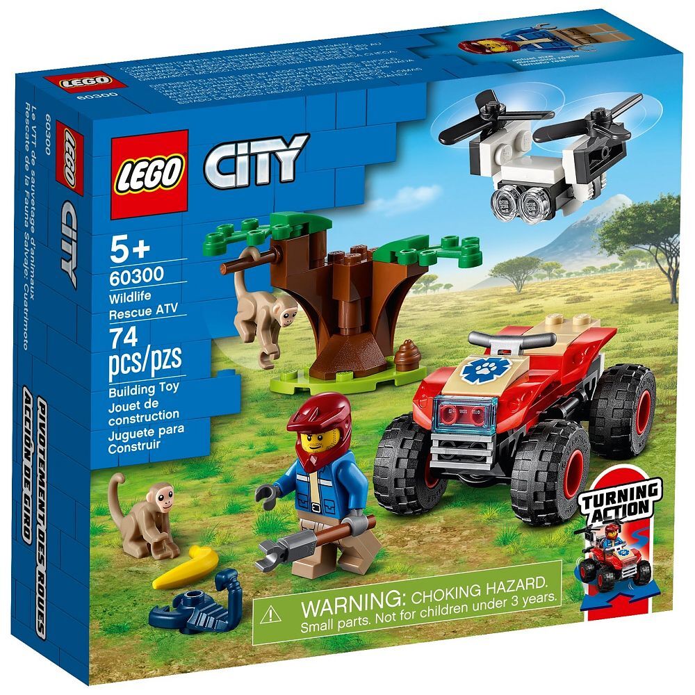 LEGO City Tierrettungs-Quad (60300) - im GOLDSTIEN.SHOP verfügbar mit Gratisversand ab Schweizer Lager! (5702016911916)