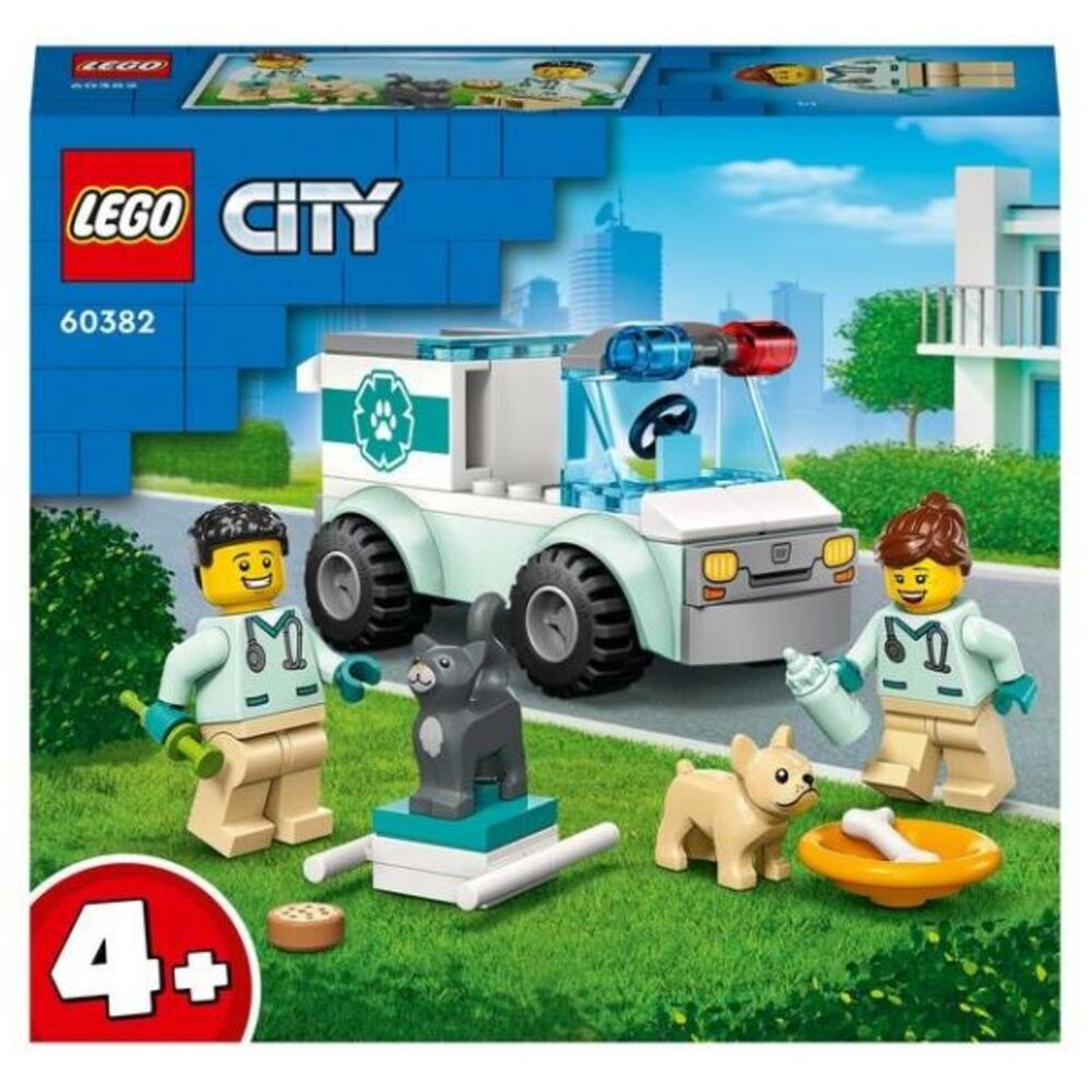 LEGO City Tierrettungswagen (60382) - im GOLDSTIEN.SHOP verfügbar mit Gratisversand ab Schweizer Lager! (5702017399812)