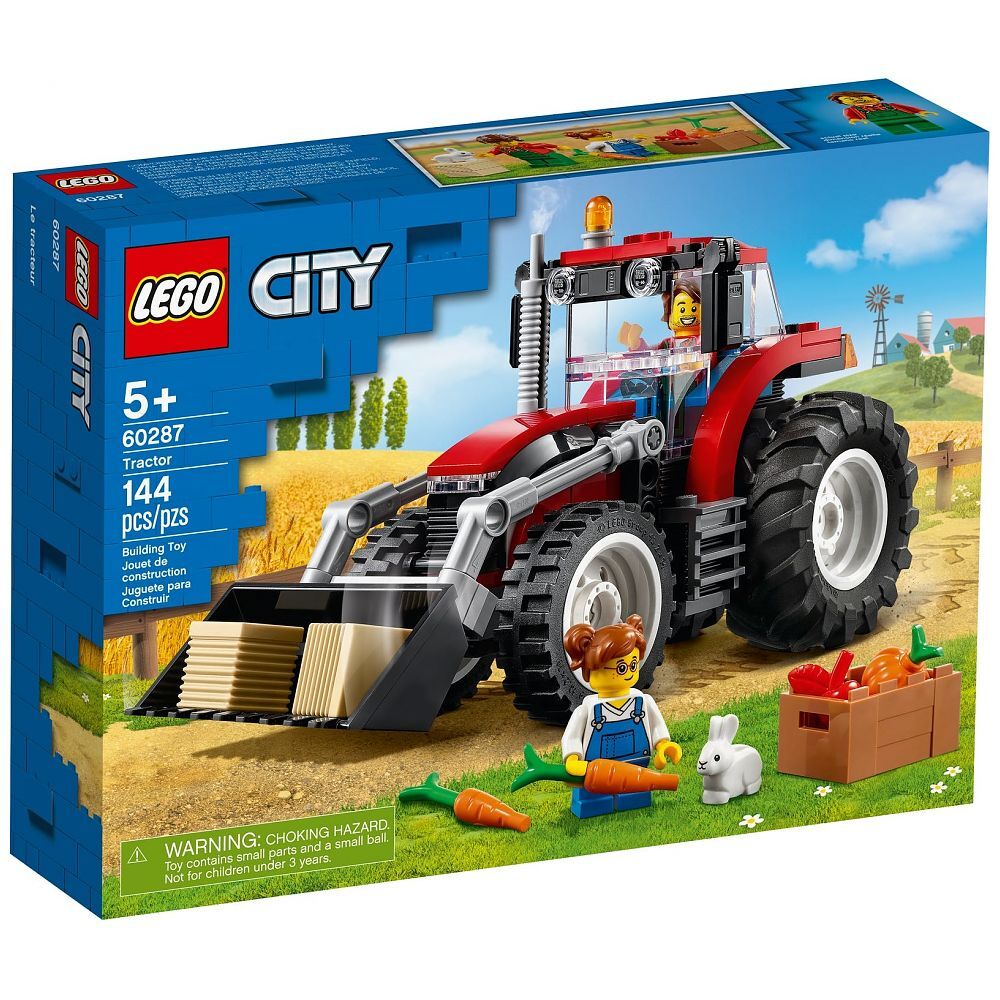 LEGO City Traktor (60287) - im GOLDSTIEN.SHOP verfügbar mit Gratisversand ab Schweizer Lager! (5702016889727)