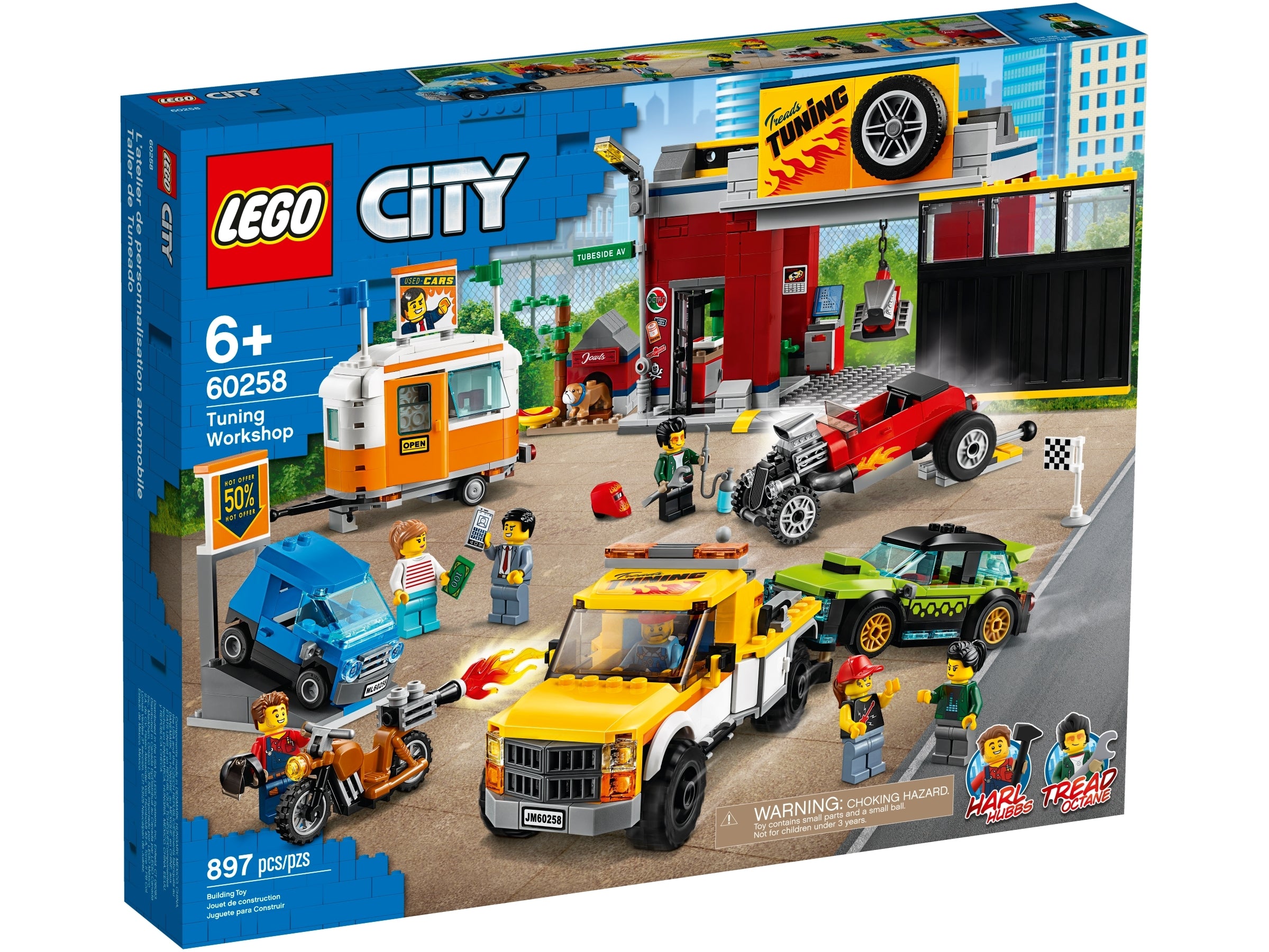 LEGO City Tuning-Werkstatt (60258) - im GOLDSTIEN.SHOP verfügbar mit Gratisversand ab Schweizer Lager! (5702016617924)