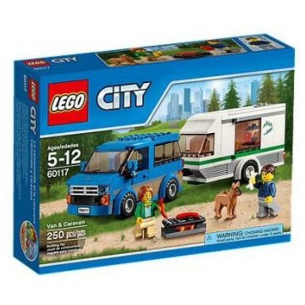 LEGO City Van & Wohnwagen (60117) - im GOLDSTIEN.SHOP verfügbar mit Gratisversand ab Schweizer Lager! (5702015594783)