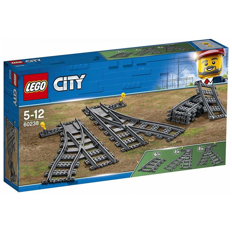 LEGO City Weichen (60238) - im GOLDSTIEN.SHOP verfügbar mit Gratisversand ab Schweizer Lager! (5702016364675)