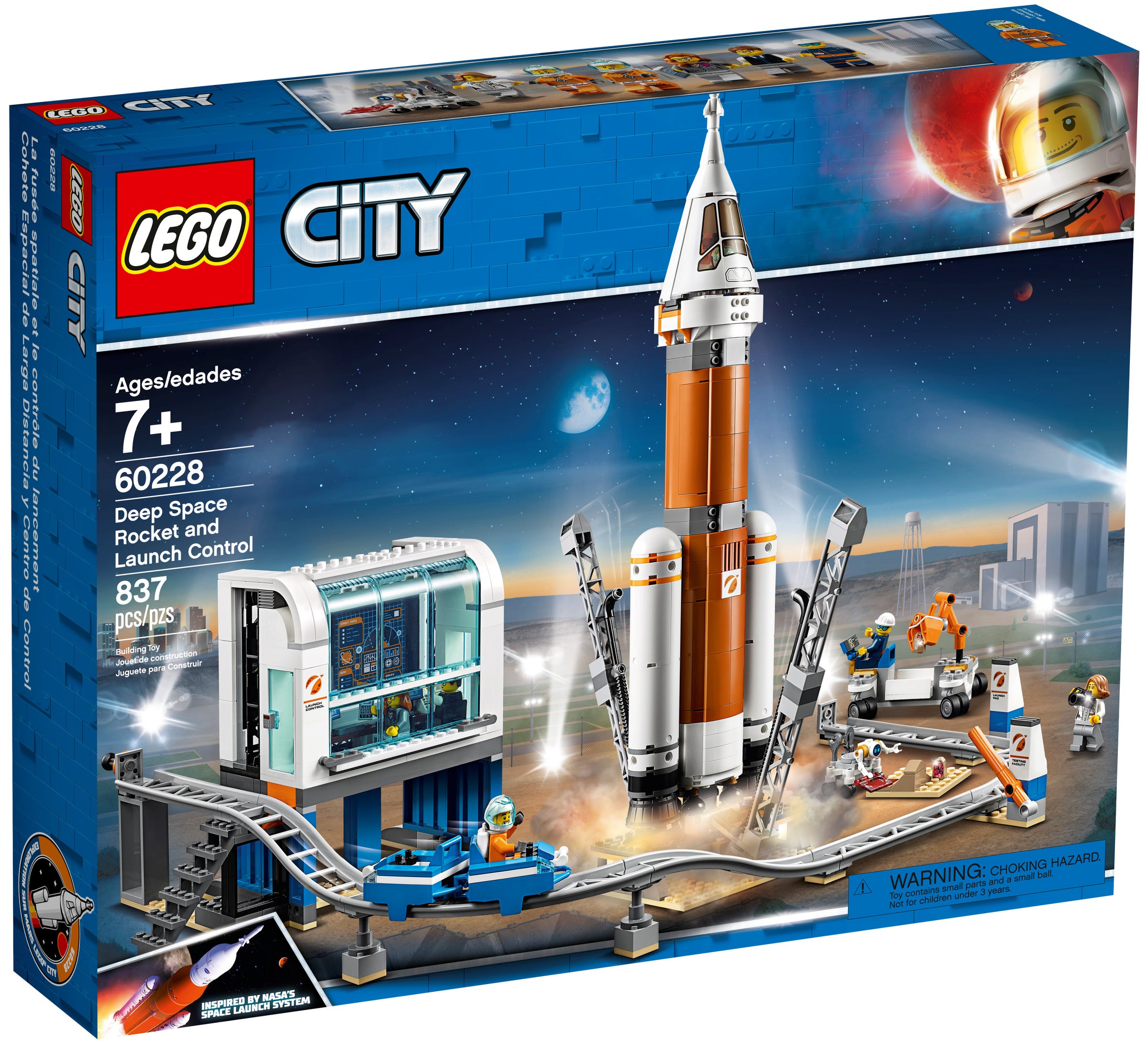 LEGO City Weltraumrakete mit Kontrollzentrum (60228) - im GOLDSTIEN.SHOP verfügbar mit Gratisversand ab Schweizer Lager! (5702016370485)
