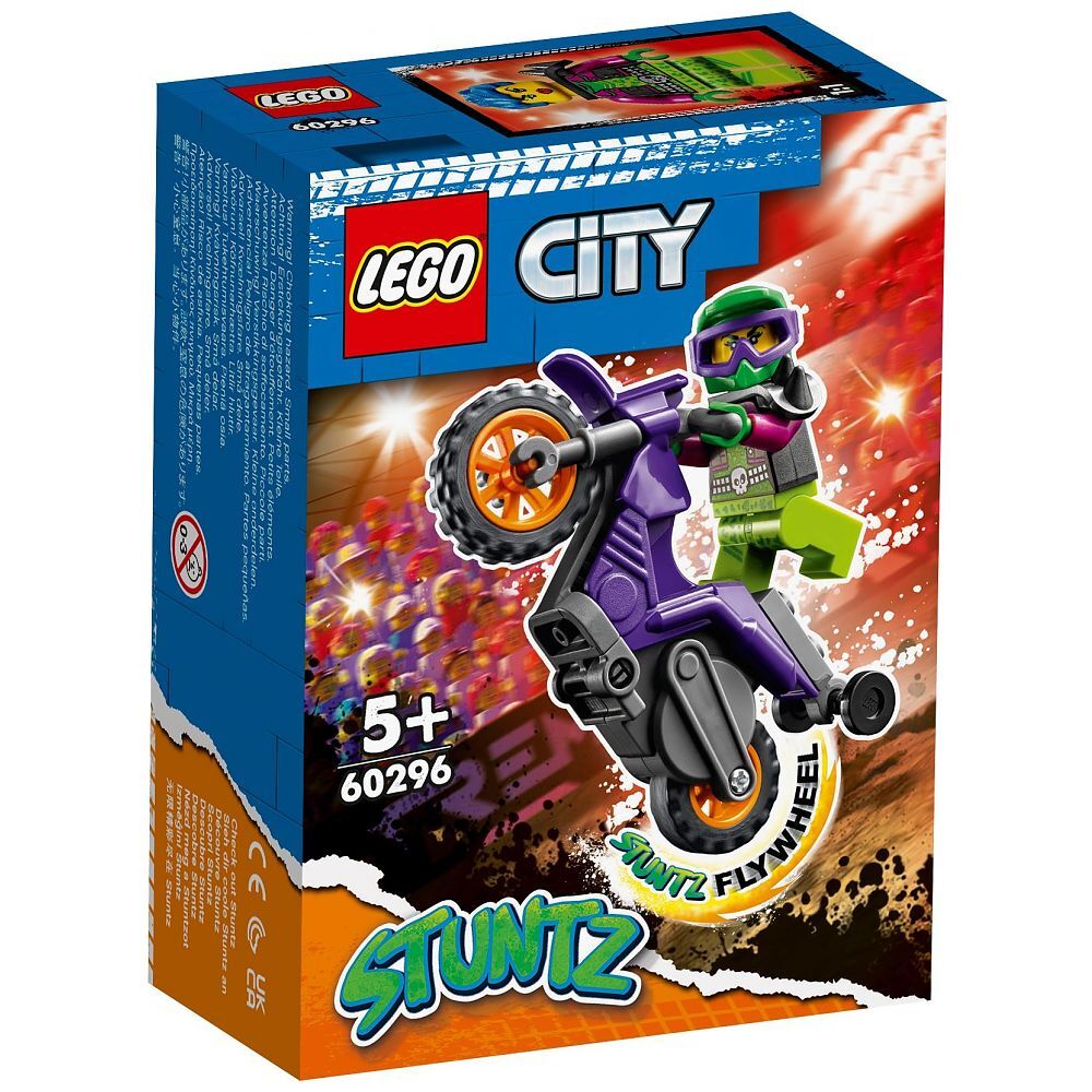LEGO City Wheelie-Stuntbike (60296) - im GOLDSTIEN.SHOP verfügbar mit Gratisversand ab Schweizer Lager! (5702016912203)