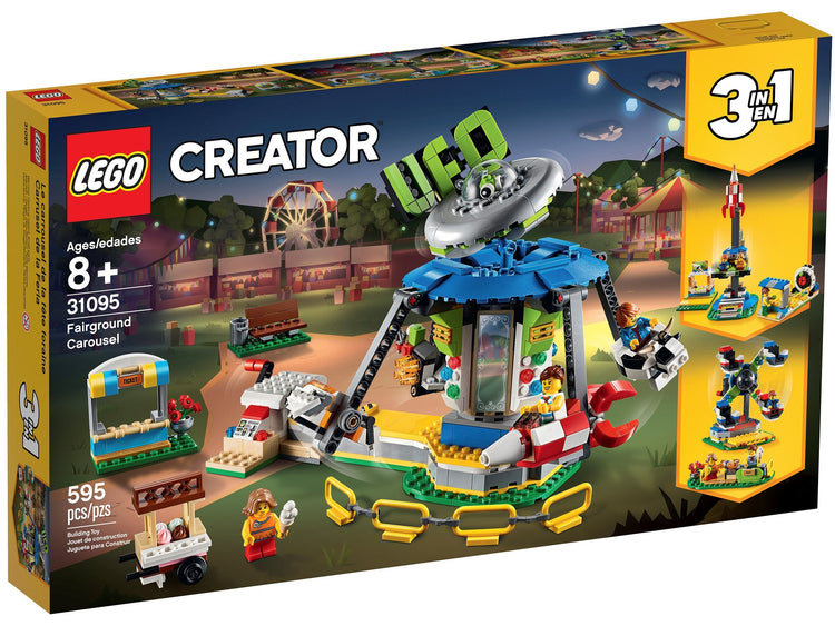 LEGO Creator 3-in-1 Jahrmarktkarussell (31095) - im GOLDSTIEN.SHOP verfügbar mit Gratisversand ab Schweizer Lager! (5702016367898)