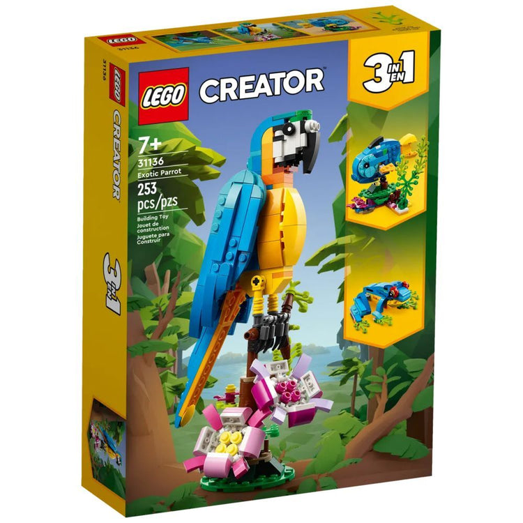 LEGO Creator Exotischer Papagei (31136) - im GOLDSTIEN.SHOP verfügbar mit Gratisversand ab Schweizer Lager! (5702017415895)