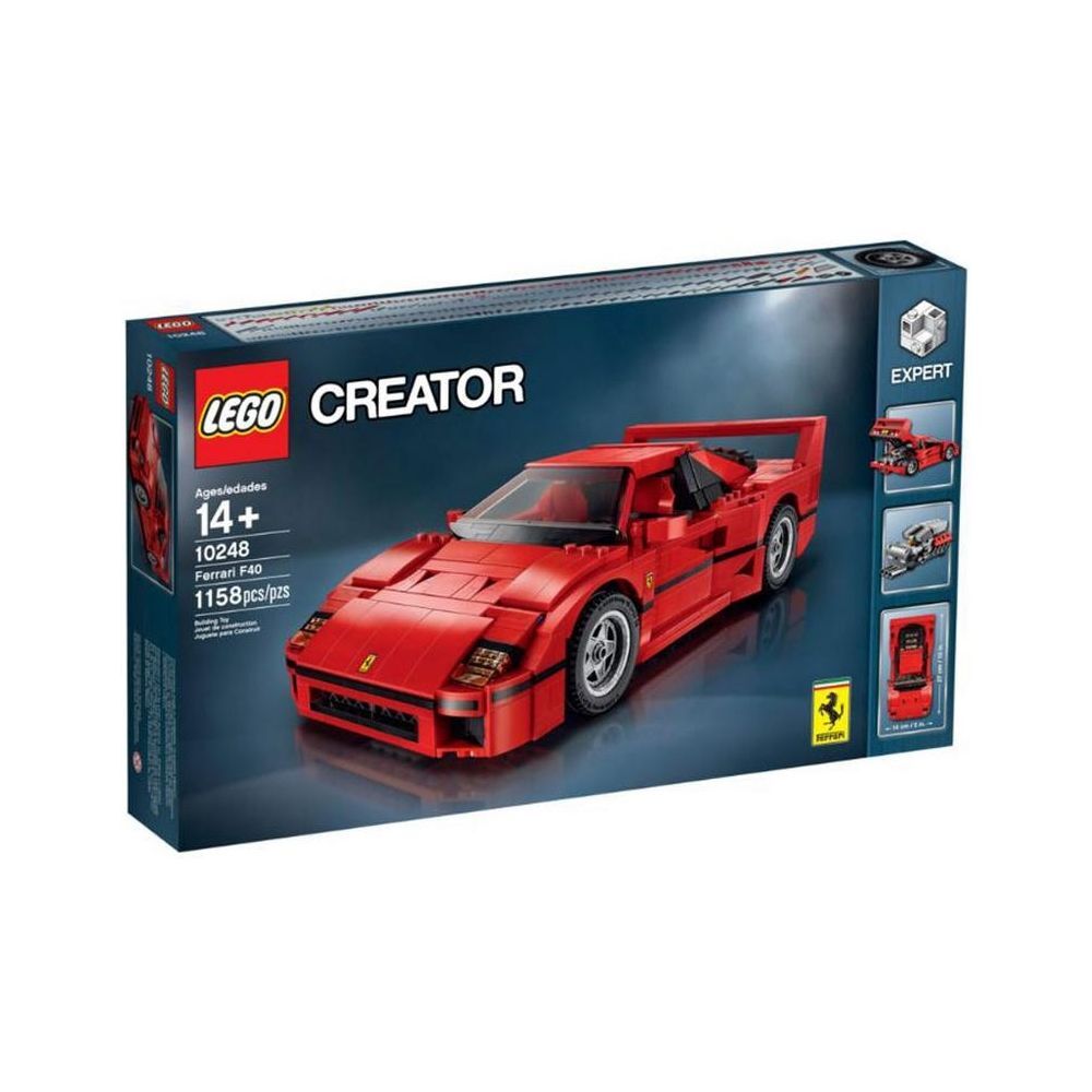 LEGO Creator Expert Ferrari F40 (10248) - im GOLDSTIEN.SHOP verfügbar mit Gratisversand ab Schweizer Lager! (5702015348164)