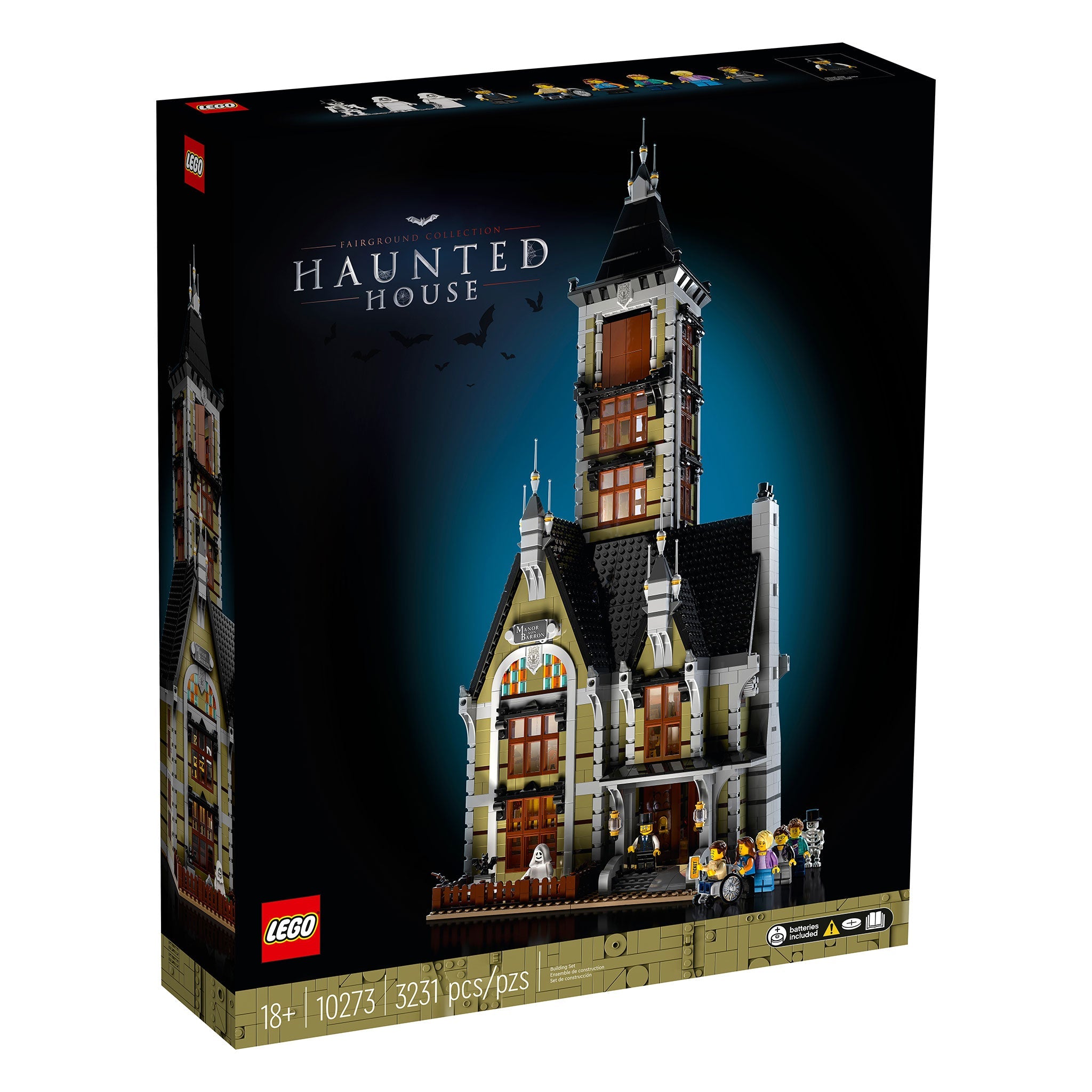 LEGO Creator Expert Geisterhaus auf dem Jahrmarkt (10273) - im GOLDSTIEN.SHOP verfügbar mit Gratisversand ab Schweizer Lager! (5702016668001)
