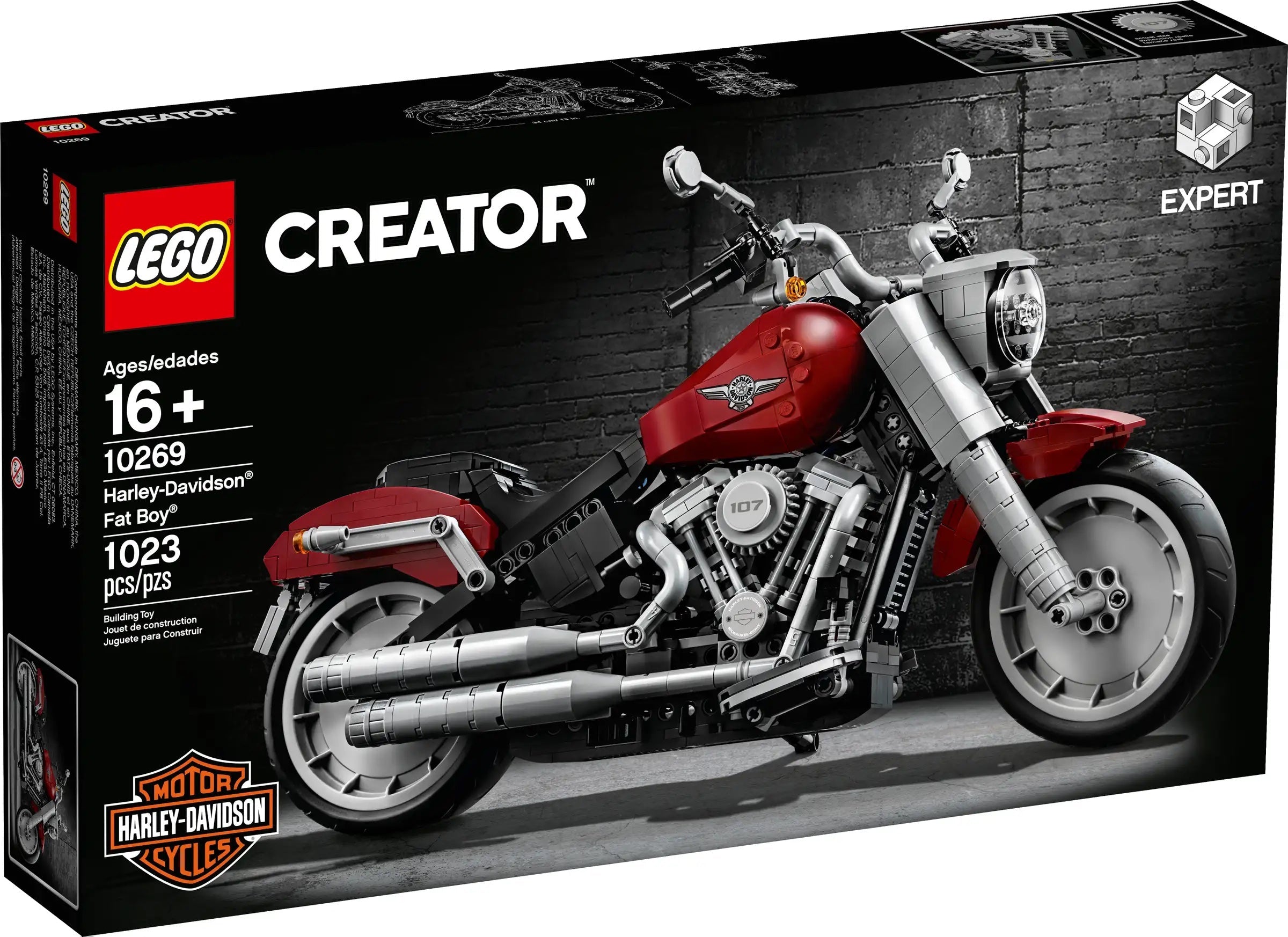 LEGO Creator Expert Harley-Davidson Fat Boy (10269) - im GOLDSTIEN.SHOP verfügbar mit Gratisversand ab Schweizer Lager! (5702016368291)