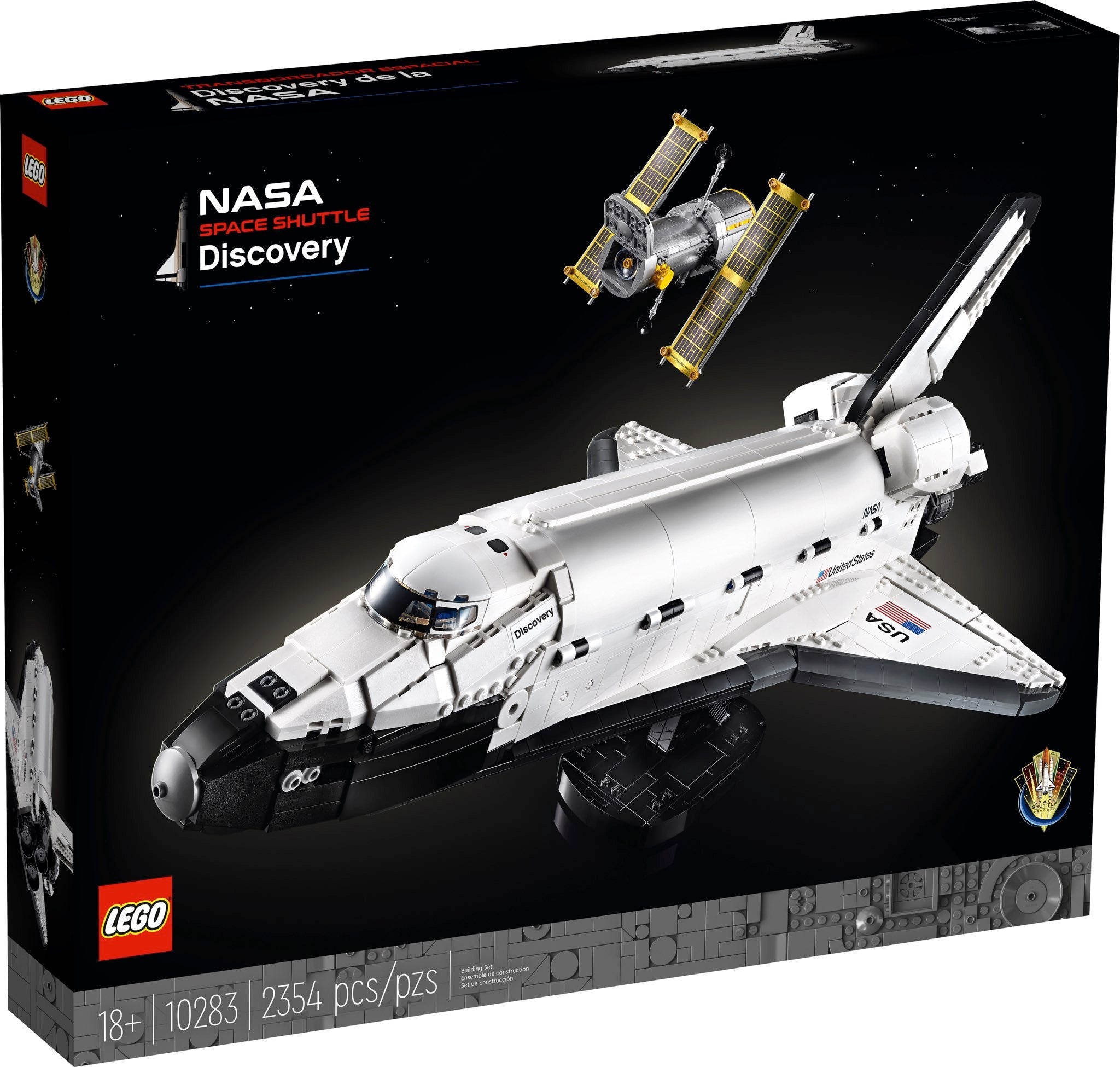 LEGO Creator Expert NASA-Spaceshuttle „Discovery“ (10283) - im GOLDSTIEN.SHOP verfügbar mit Gratisversand ab Schweizer Lager! (5702016914061)