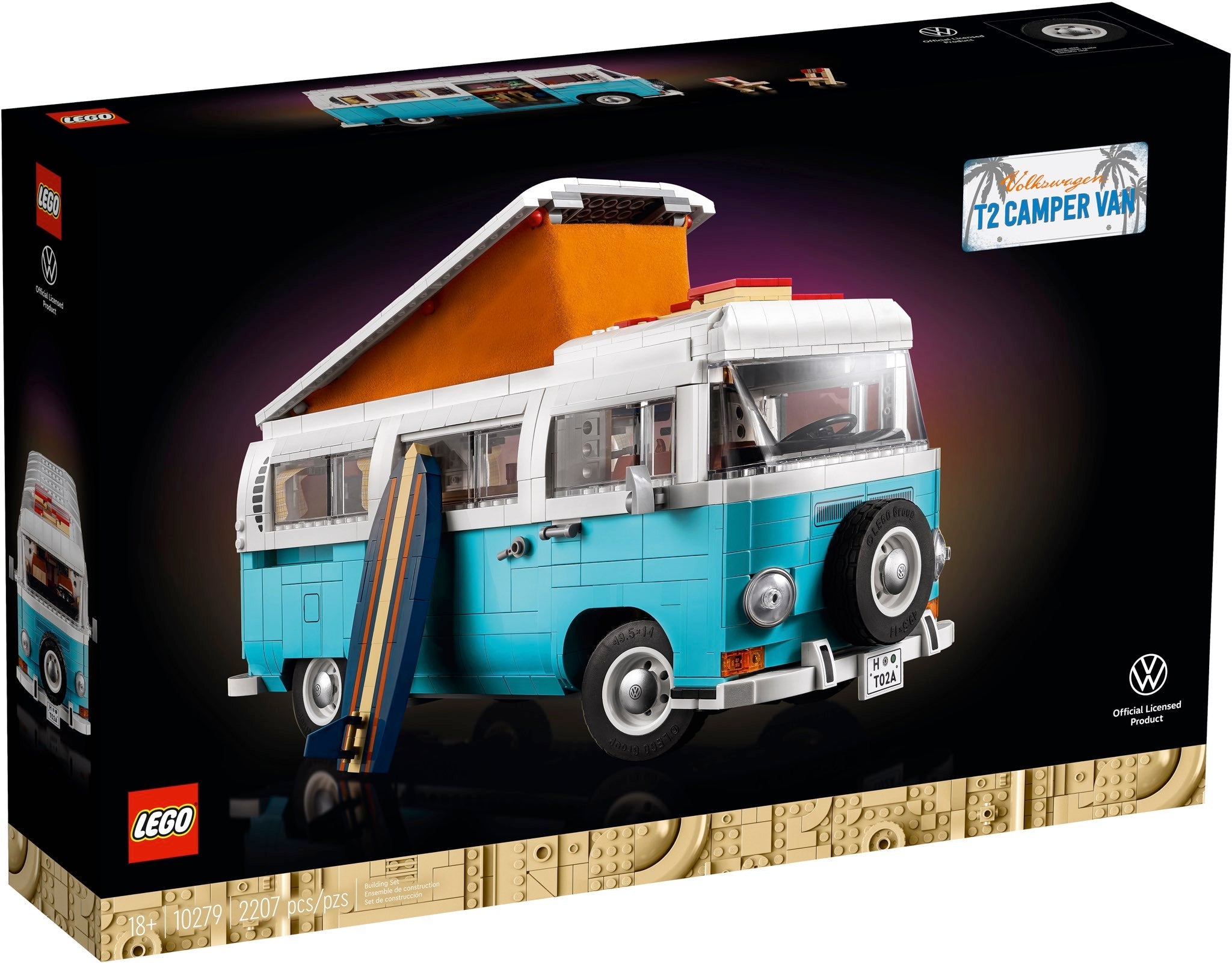 LEGO Creator Expert Volkswagen T2 Campingbus (10279) - im GOLDSTIEN.SHOP verfügbar mit Gratisversand ab Schweizer Lager! (5702016913736)