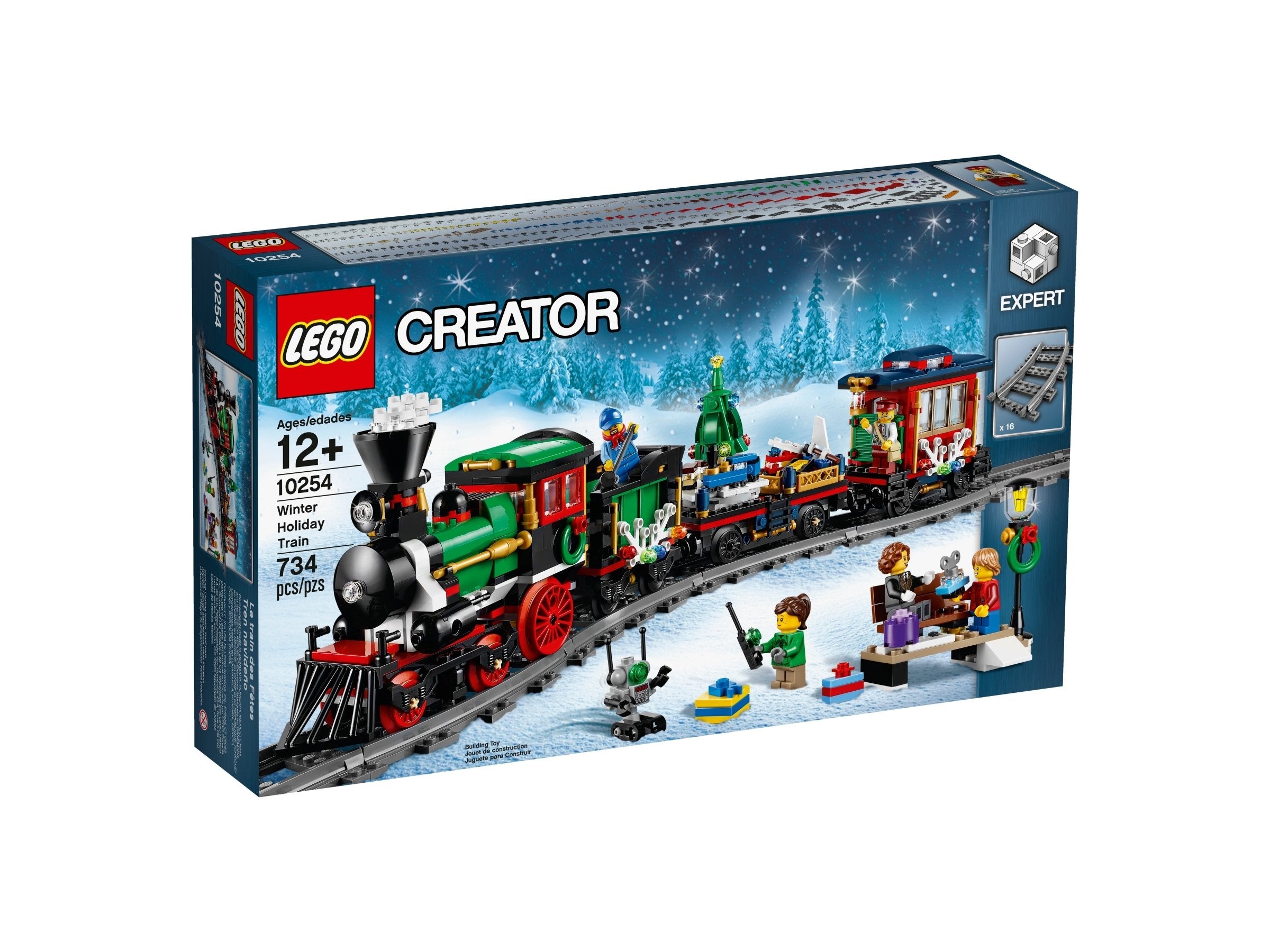 LEGO Creator Festlicher Weihnachtszug (10254) - im GOLDSTIEN.SHOP verfügbar mit Gratisversand ab Schweizer Lager! (5702015591065)