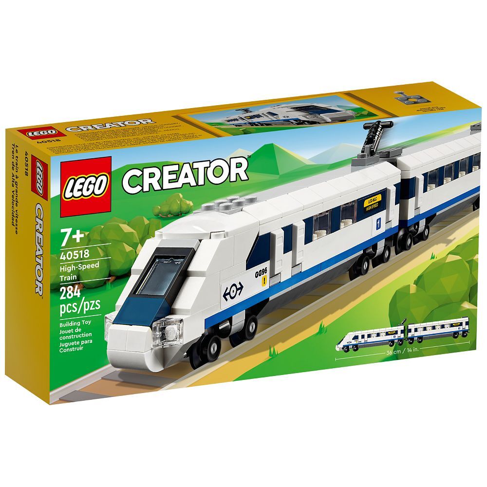 LEGO Creator Hochgeschwindigkeitszug (40518) - im GOLDSTIEN.SHOP verfügbar mit Gratisversand ab Schweizer Lager! (5702017166193)