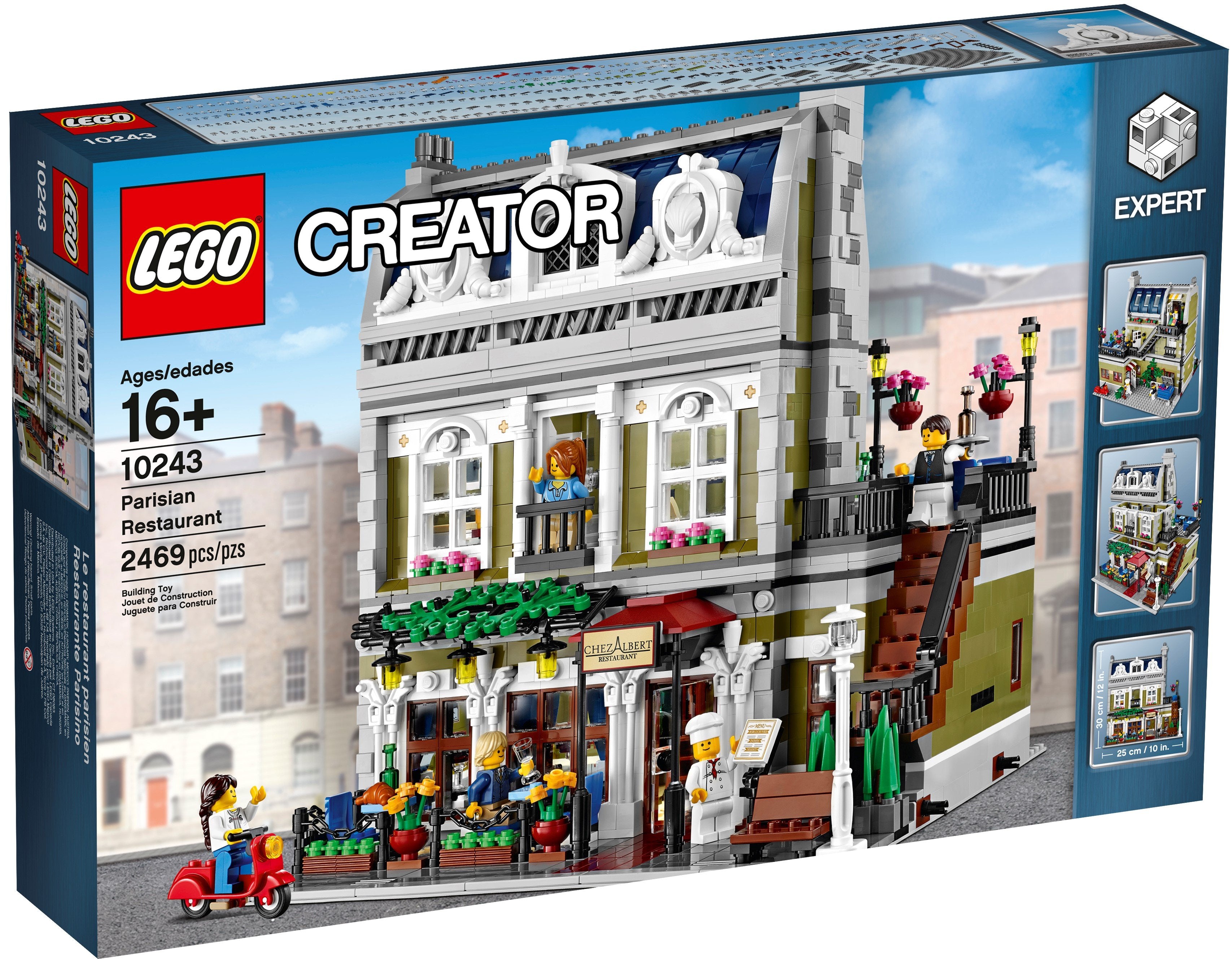 LEGO Creator Pariser Restaurant (10243) - im GOLDSTIEN.SHOP verfügbar mit Gratisversand ab Schweizer Lager! (5702015122672)
