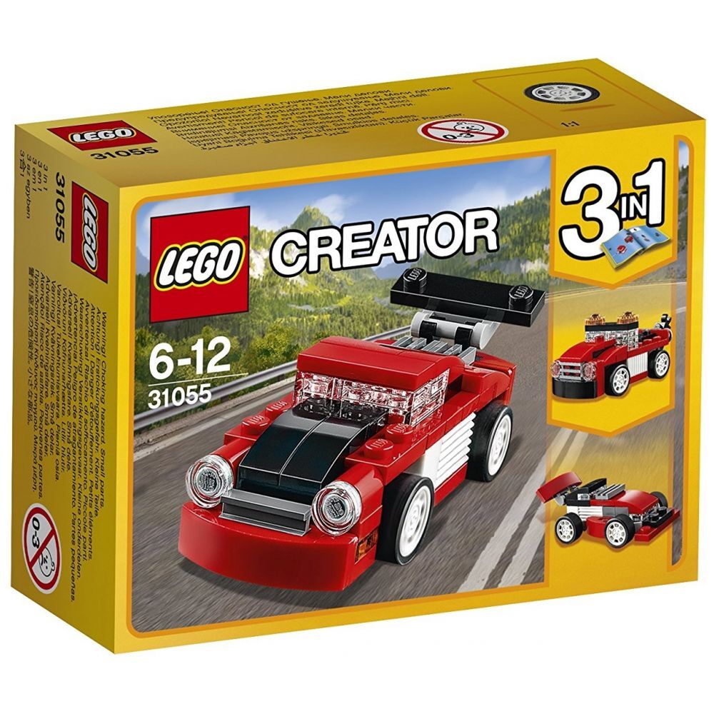 LEGO Creator Roter Rennwagen (31055) - im GOLDSTIEN.SHOP verfügbar mit Gratisversand ab Schweizer Lager! (5702015867504)