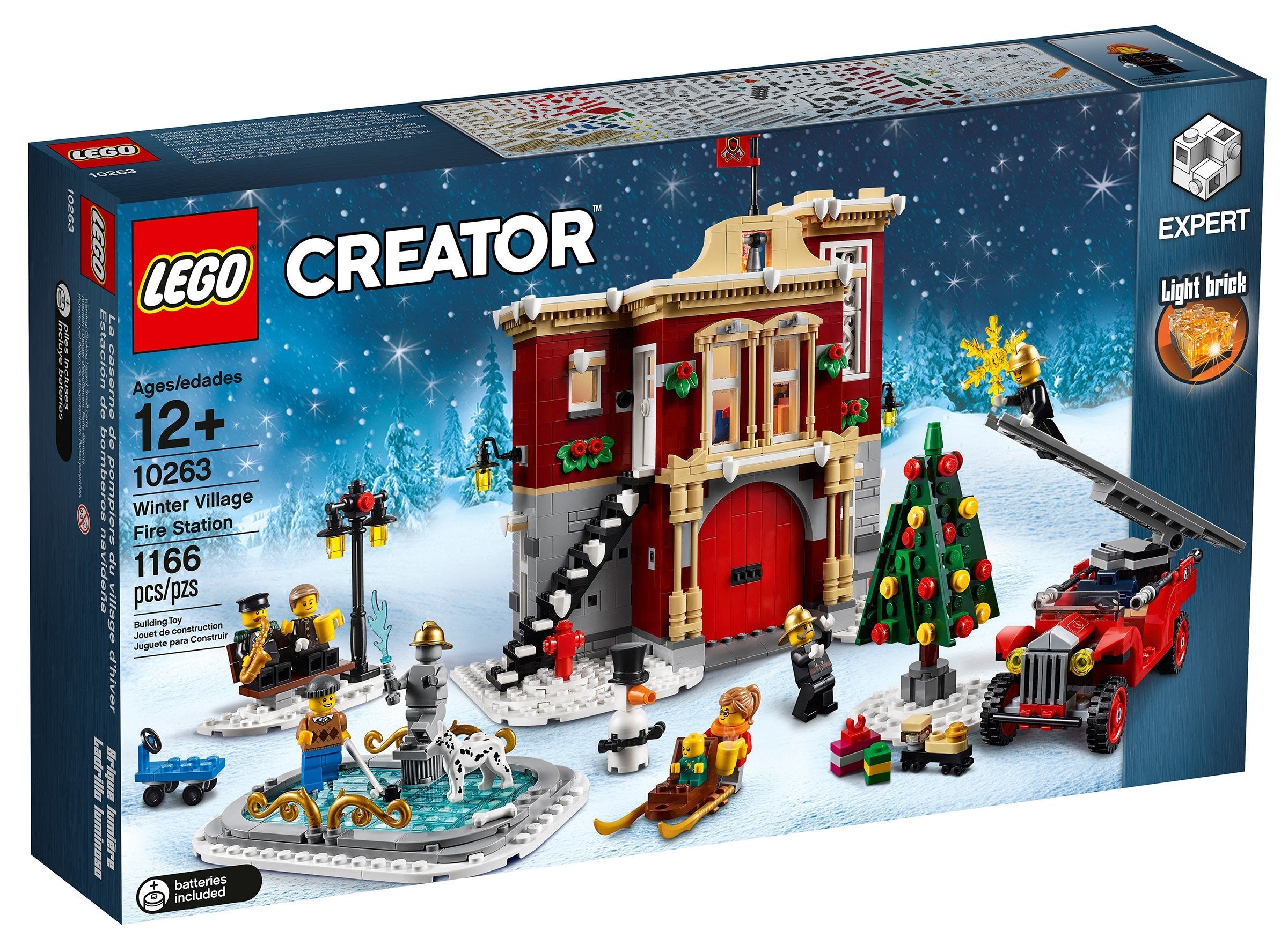 LEGO Creator Winterliche Feuerwache (10263) - im GOLDSTIEN.SHOP verfügbar mit Gratisversand ab Schweizer Lager! (5702016111811)