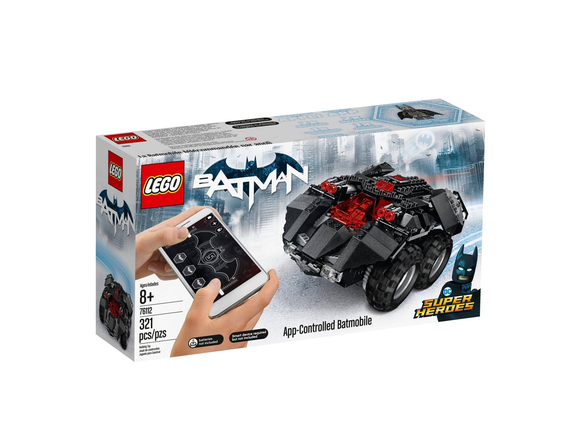 LEGO DC Super Heroes - Batman: App-Controlled Batmobile (76112) - im GOLDSTIEN.SHOP verfügbar mit Gratisversand ab Schweizer Lager! (5702016109016)