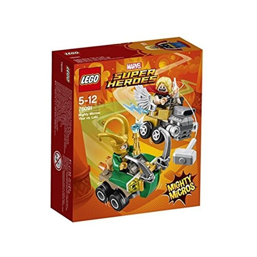LEGO DC Super Heroes Mighty Micros: Thor vs. Loki (76091) - im GOLDSTIEN.SHOP verfügbar mit Gratisversand ab Schweizer Lager! (5702016110500)