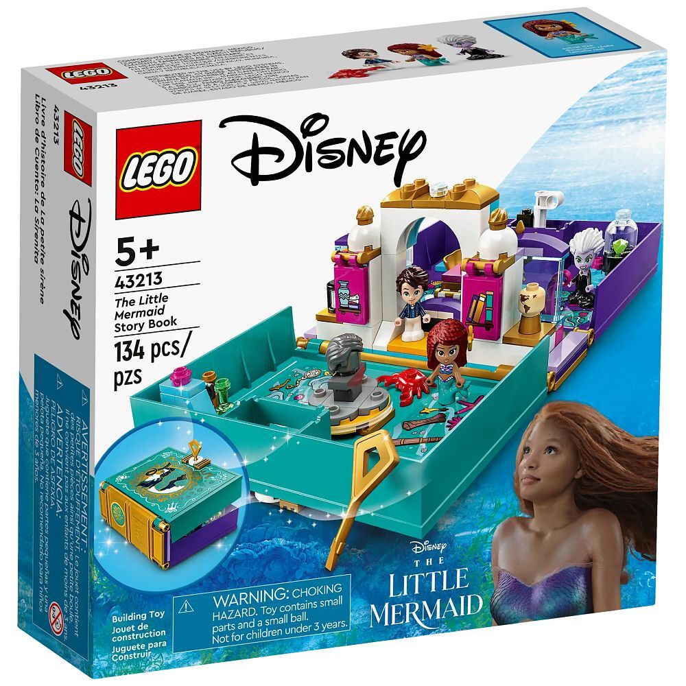 LEGO Disney Die kleine Meerjungfrau Märchenbuch (43213) - im GOLDSTIEN.SHOP verfügbar mit Gratisversand ab Schweizer Lager! (5702017424804)