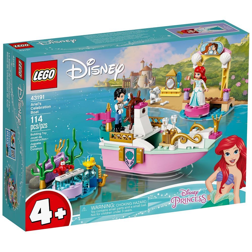 LEGO Disney Princess Arielles Festtagsboot (43191) - im GOLDSTIEN.SHOP verfügbar mit Gratisversand ab Schweizer Lager! (5702016909944)