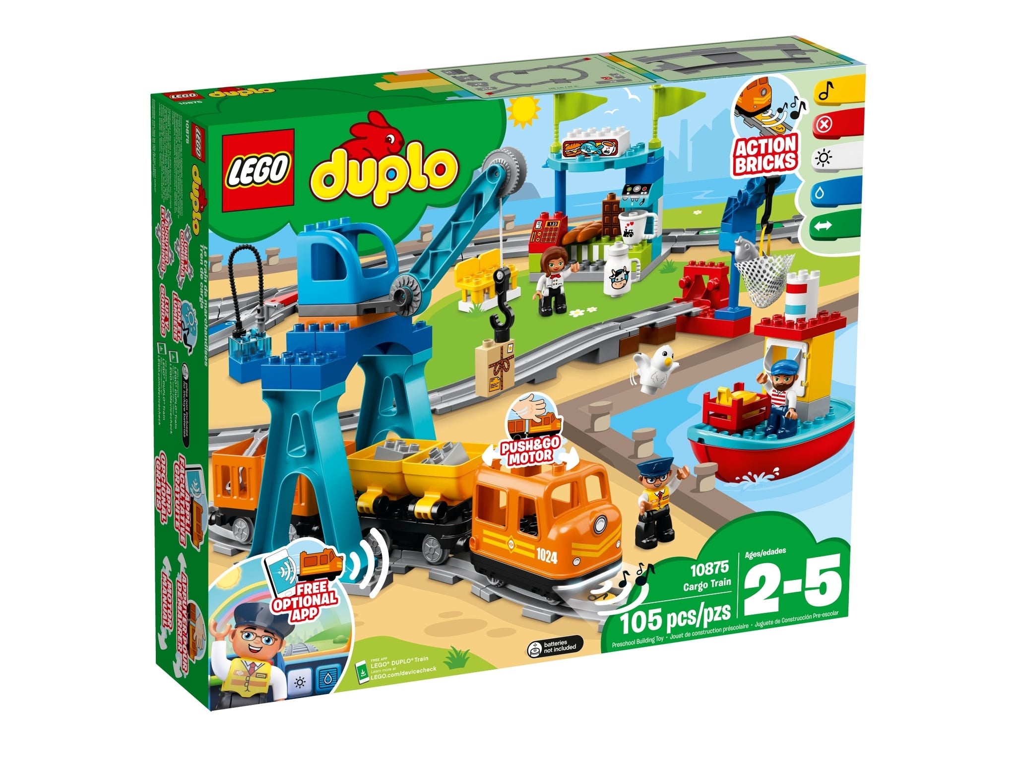 LEGO Duplo Güterzug (10875) - im GOLDSTIEN.SHOP verfügbar mit Gratisversand ab Schweizer Lager! (5702016117271)