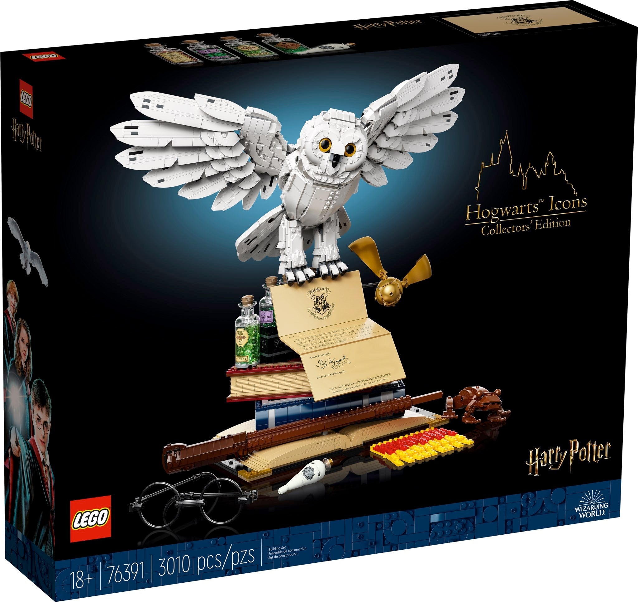 LEGO Harry Potter Hogwarts Ikonen, Sammler Edition (76391) - im GOLDSTIEN.SHOP verfügbar mit Gratisversand ab Schweizer Lager! (5702016913415)