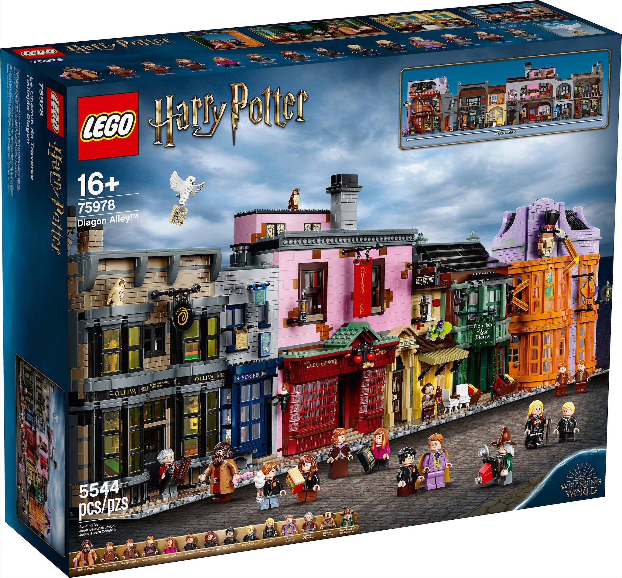 LEGO Harry Potter Winkelgasse (75978) - im GOLDSTIEN.SHOP verfügbar mit Gratisversand ab Schweizer Lager! (5702016668094)