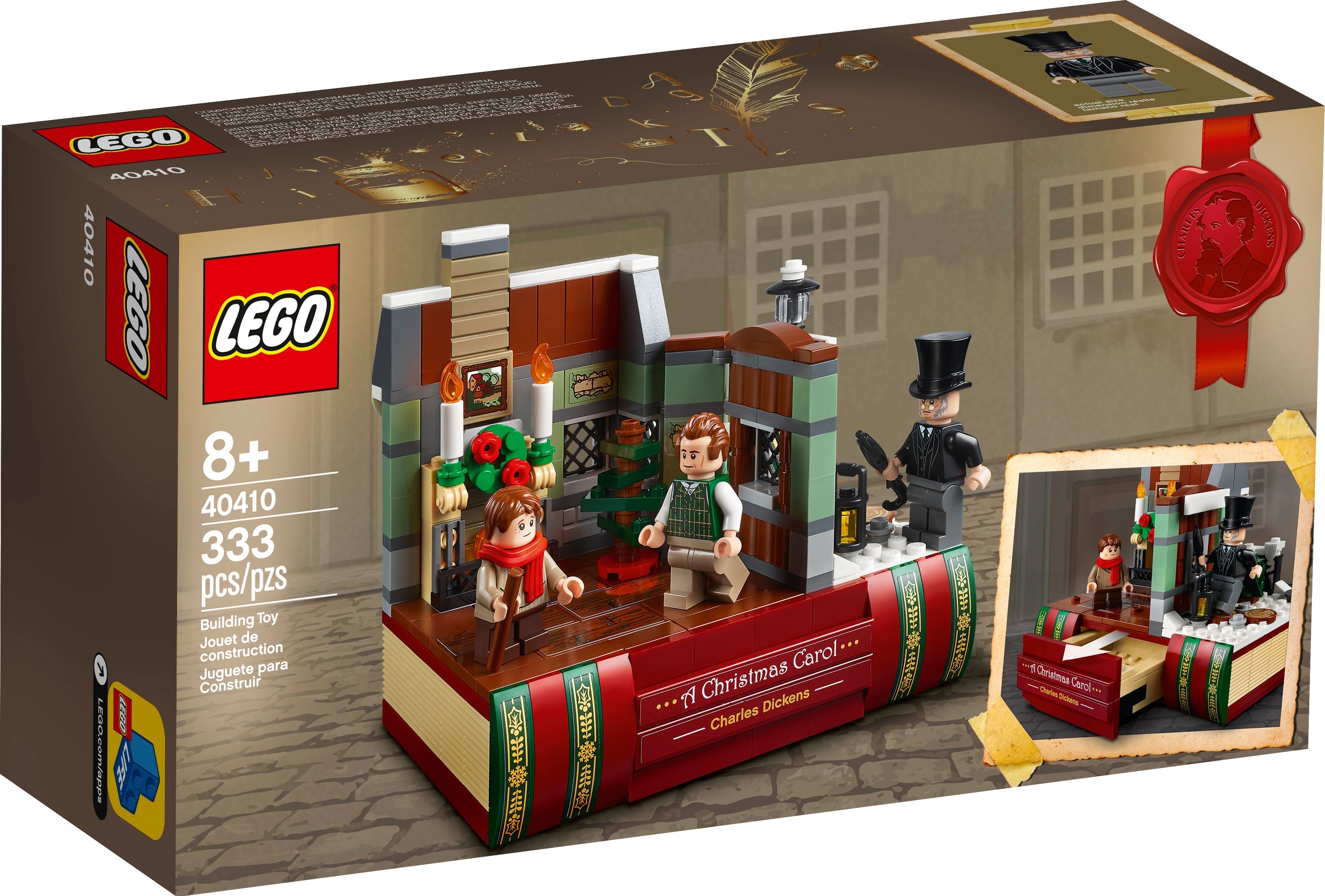 LEGO Hommage an Charles Dickens (40410) - im GOLDSTIEN.SHOP verfügbar mit Gratisversand ab Schweizer Lager! (5702016720143)