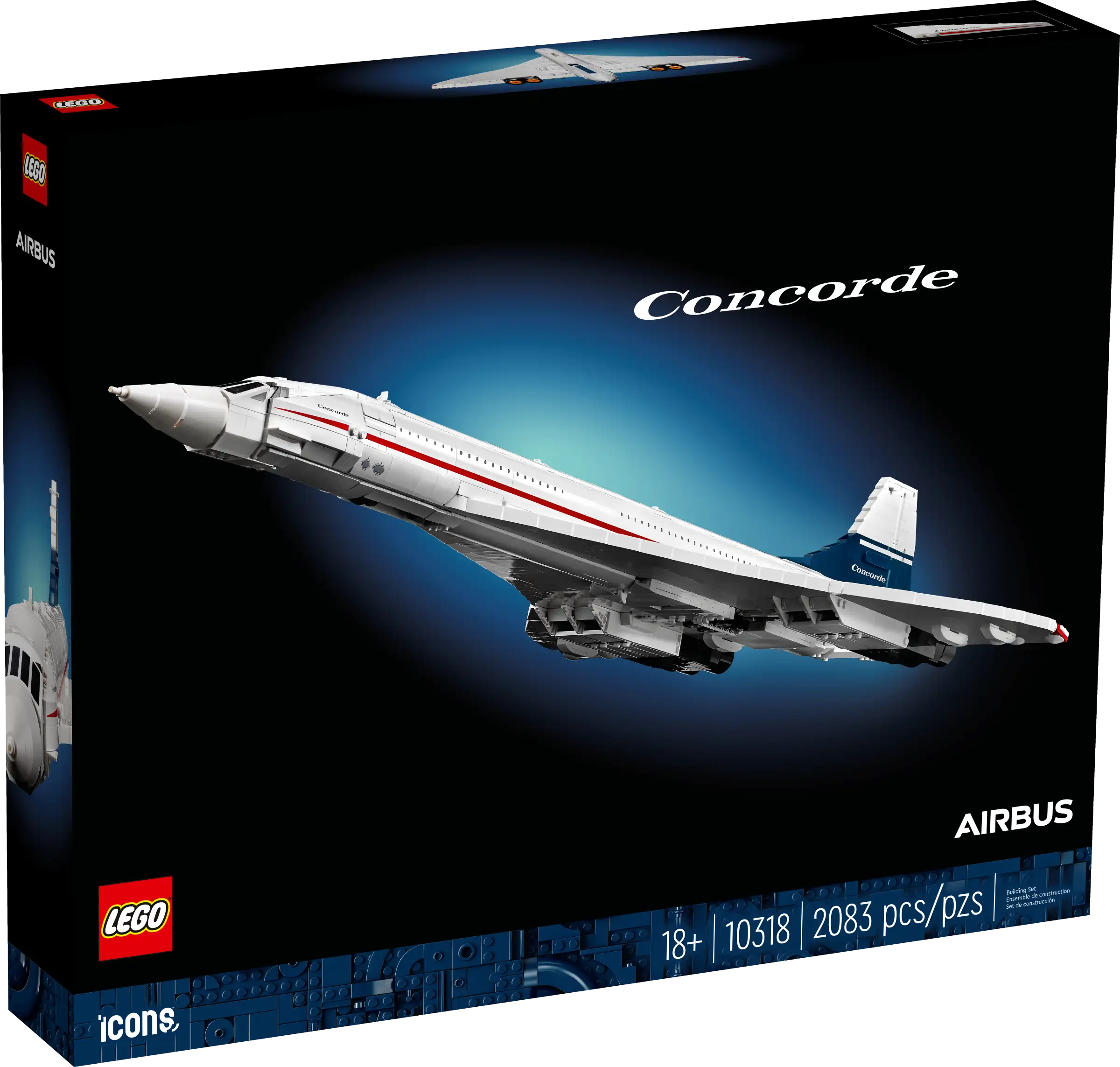 LEGO Icons Concorde (10318) - im GOLDSTIEN.SHOP verfügbar mit Gratisversand ab Schweizer Lager! (5702017416915)