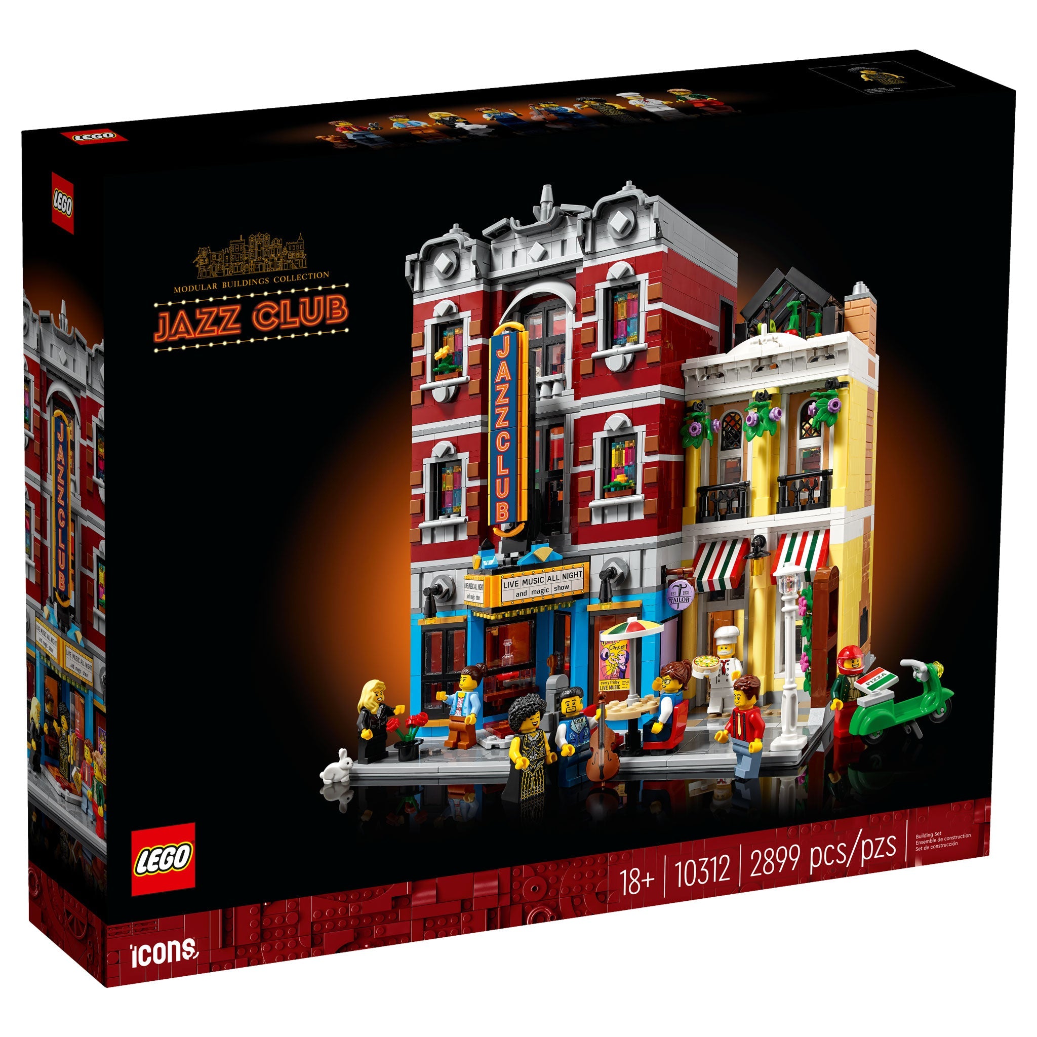 LEGO Icons Jazzclub (10312) - im GOLDSTIEN.SHOP verfügbar mit Gratisversand ab Schweizer Lager! (5702017416625)