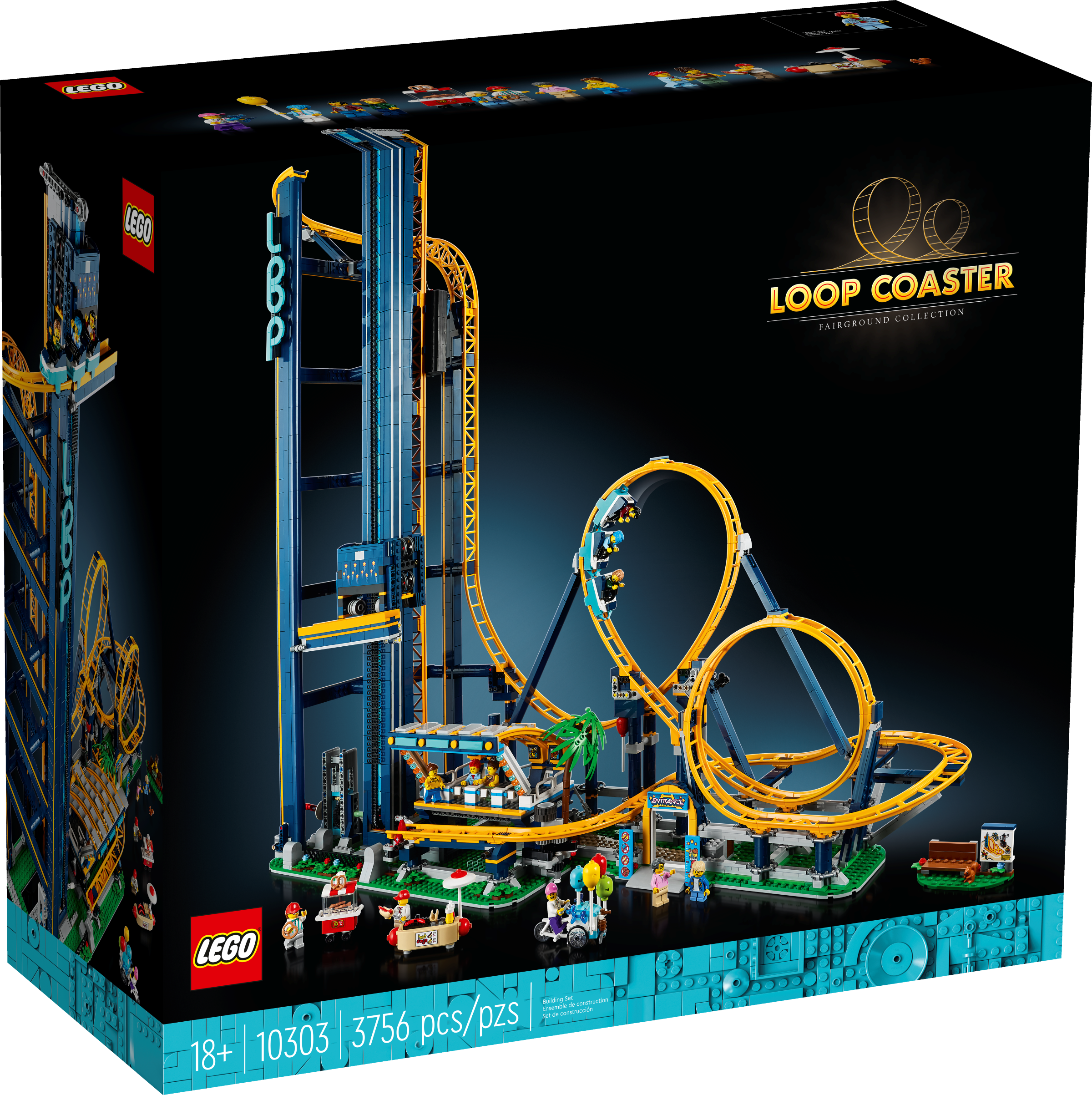 LEGO Icons Looping-Achterbahn (10303) - im GOLDSTIEN.SHOP verfügbar mit Gratisversand ab Schweizer Lager! (5702017153247)
