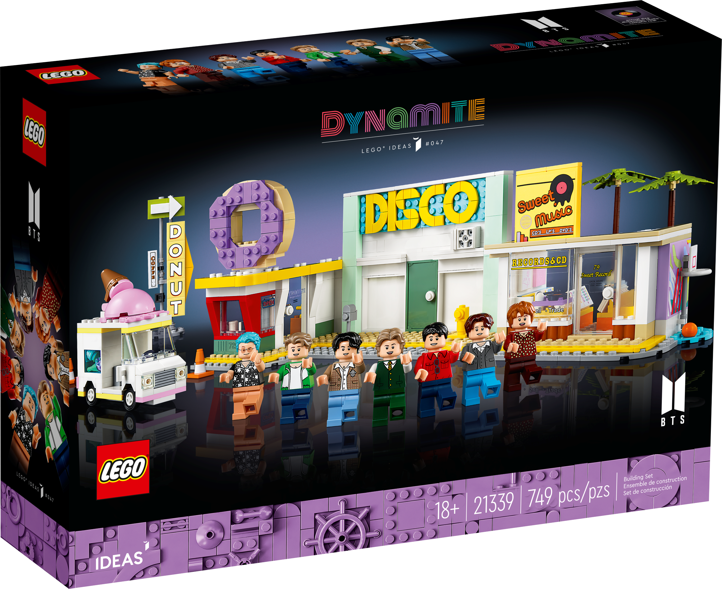 LEGO Ideas BTS Dynamite (21339) - im GOLDSTIEN.SHOP verfügbar mit Gratisversand ab Schweizer Lager! (5702017417462)