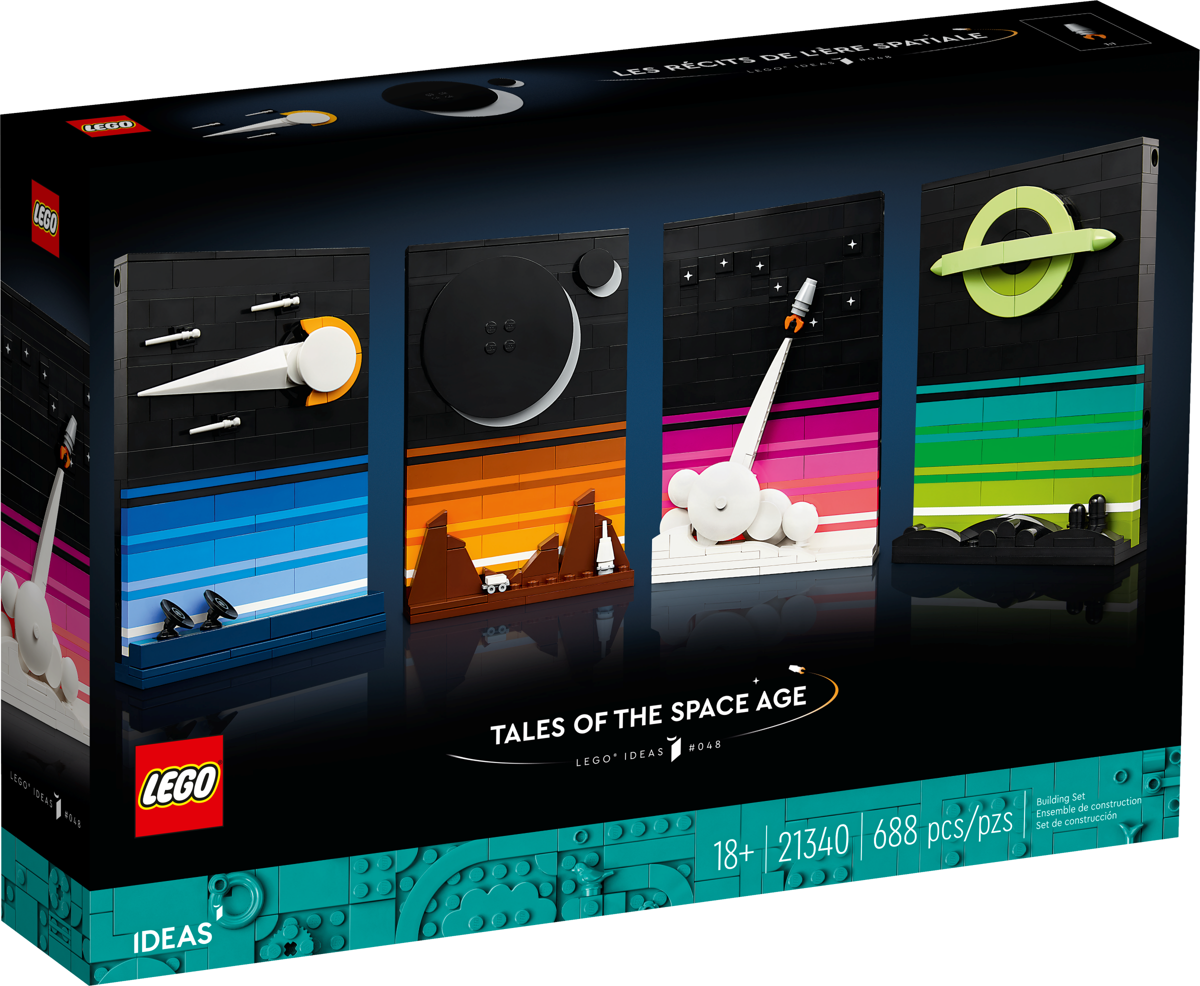 LEGO Ideas Geschichten aus dem Weltraumzeitalter (21340) - im GOLDSTIEN.SHOP verfügbar mit Gratisversand ab Schweizer Lager! (5702017452135)