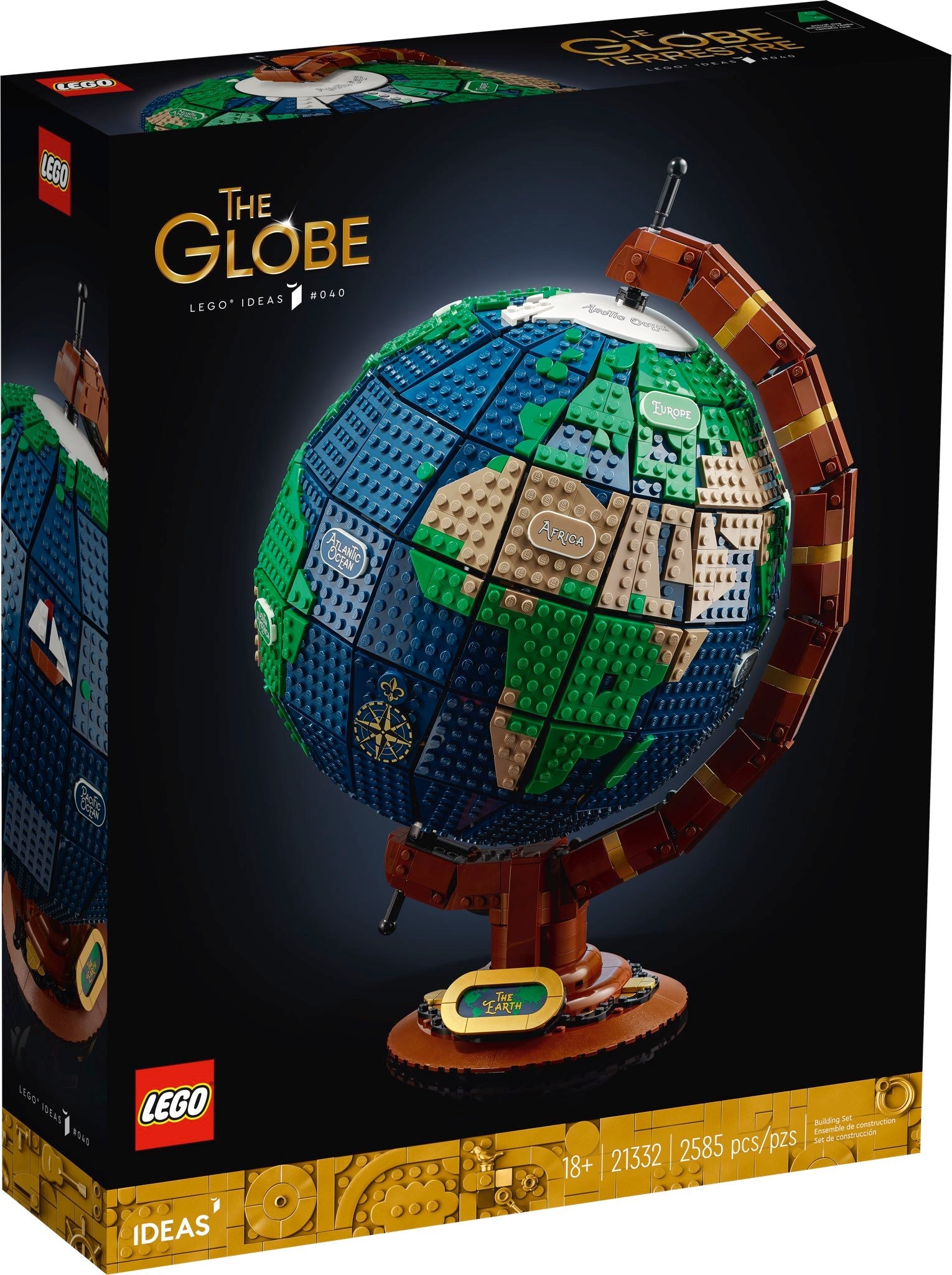LEGO Ideas Globus (21332) - im GOLDSTIEN.SHOP verfügbar mit Gratisversand ab Schweizer Lager! (5702017153742)