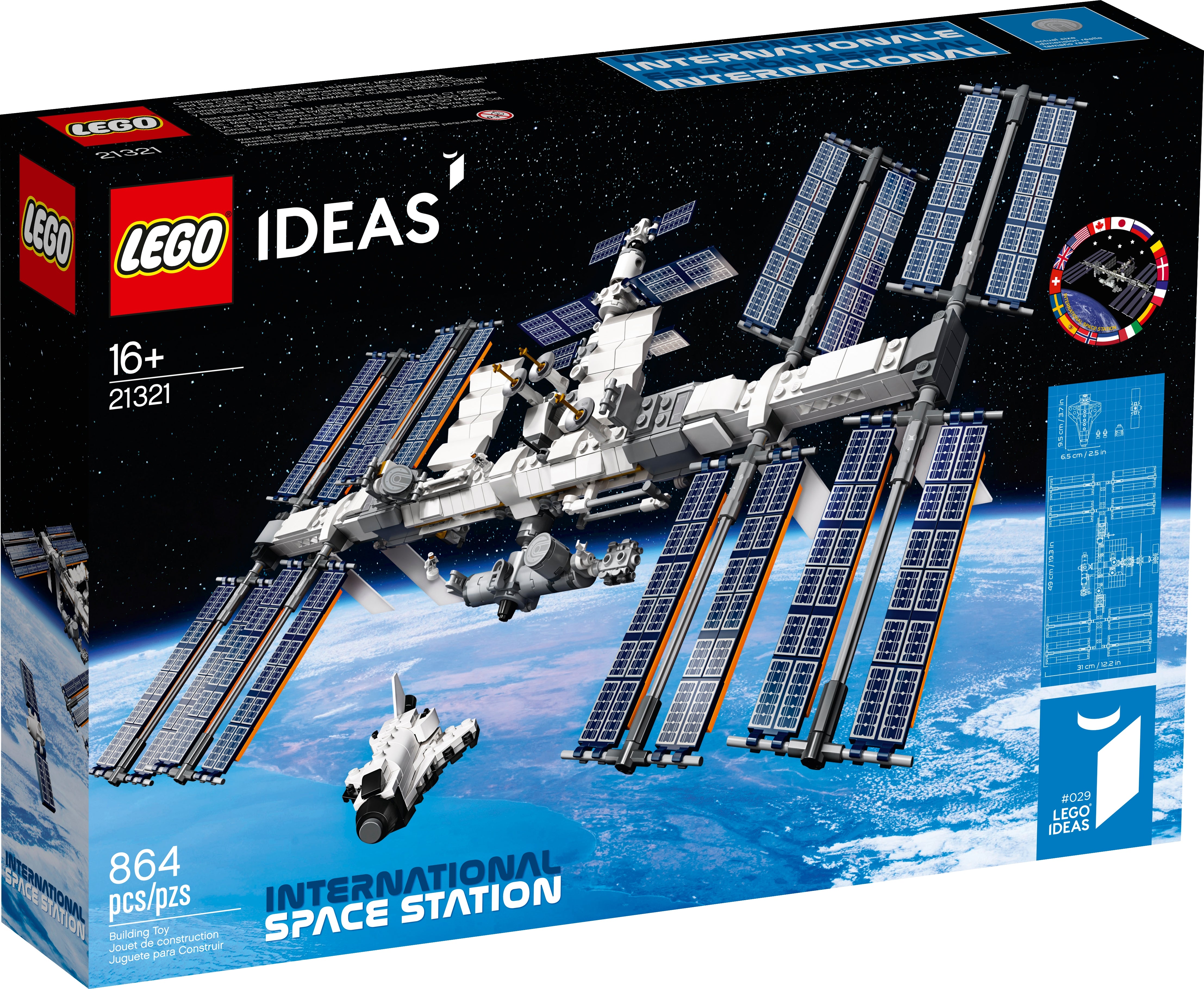LEGO Ideas Internationale Raumstation (21321) - im GOLDSTIEN.SHOP verfügbar mit Gratisversand ab Schweizer Lager! (5702016719062)
