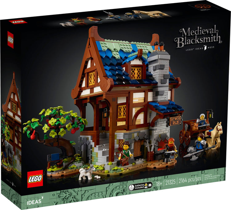 LEGO Ideas Mittelalterliche Schmiede (21325) - im GOLDSTIEN.SHOP verfügbar mit Gratisversand ab Schweizer Lager! (5702016911985)