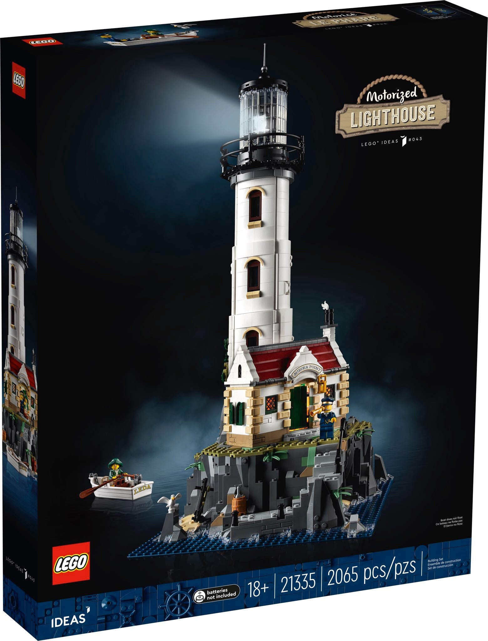 LEGO Ideas Motorisierter Leuchtturm (21335) - im GOLDSTIEN.SHOP verfügbar mit Gratisversand ab Schweizer Lager! (5702017189925)