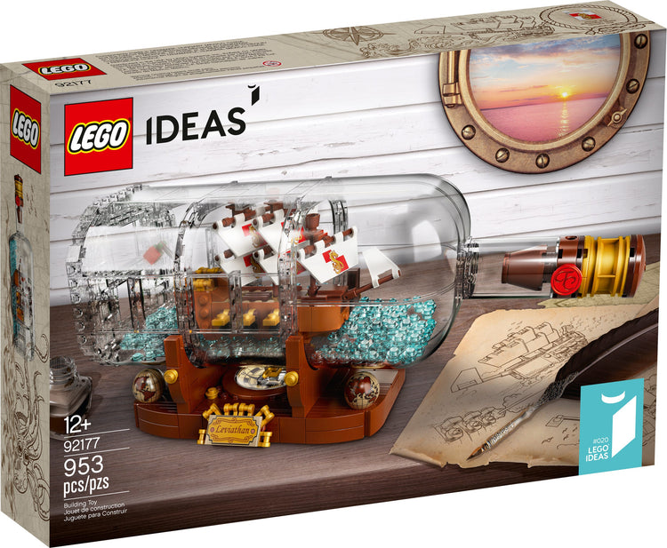 LEGO Ideas Schiff in der Flasche (92177) - im GOLDSTIEN.SHOP verfügbar mit Gratisversand ab Schweizer Lager! (5702016956344)
