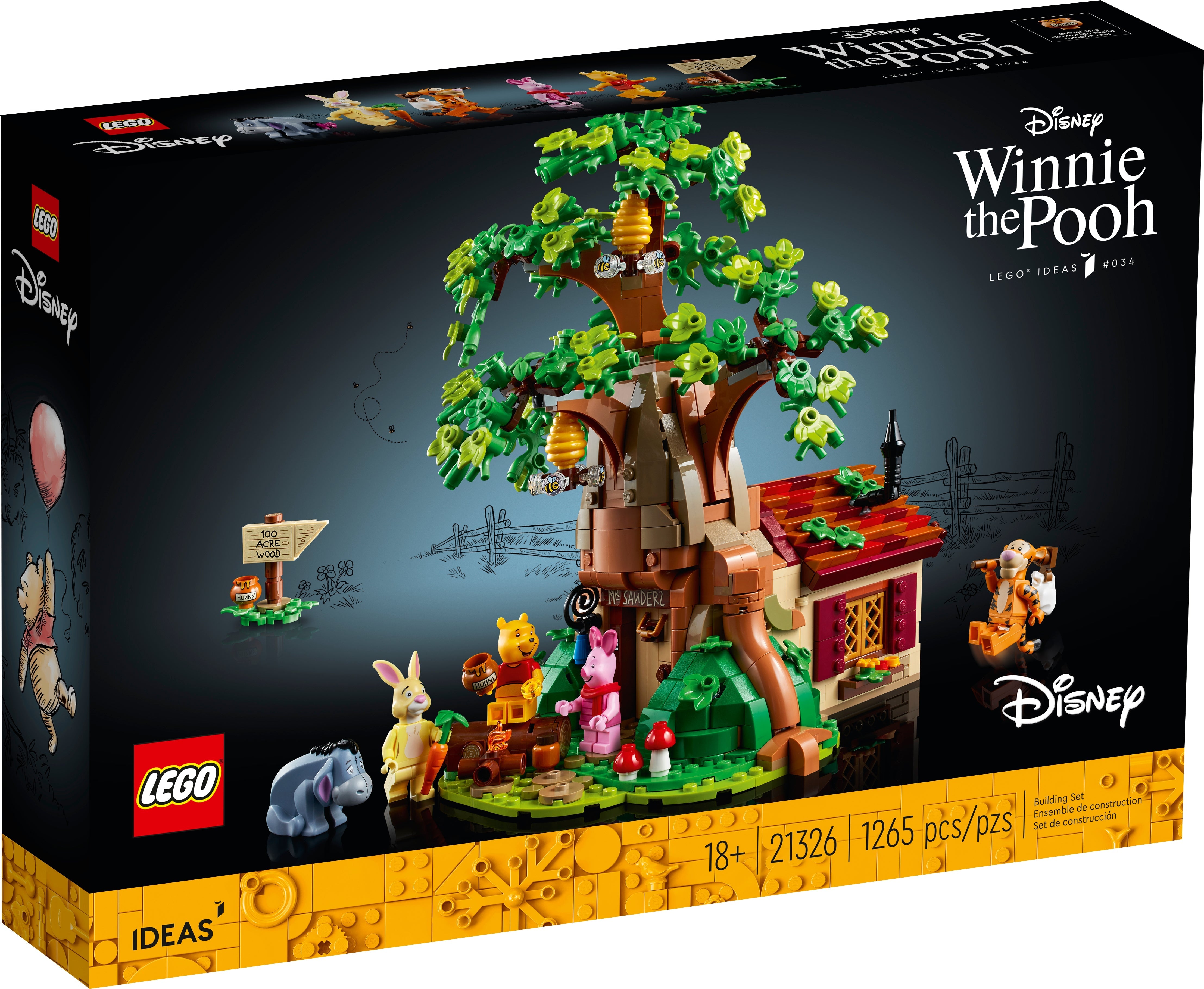 LEGO Ideas Winnie Puh (21326) - im GOLDSTIEN.SHOP verfügbar mit Gratisversand ab Schweizer Lager! (5702016915648)
