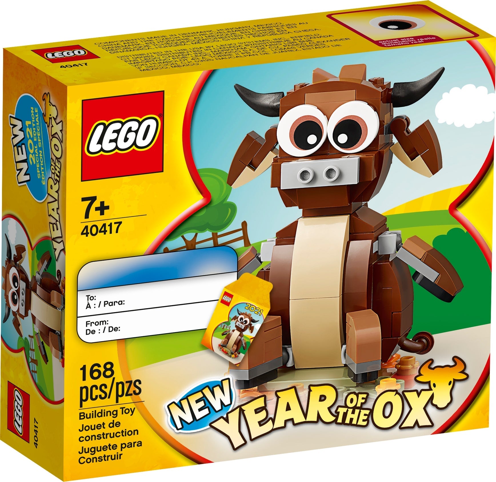 LEGO Jahr des Büffels (40417) - im GOLDSTIEN.SHOP verfügbar mit Gratisversand ab Schweizer Lager! (5702016720150)