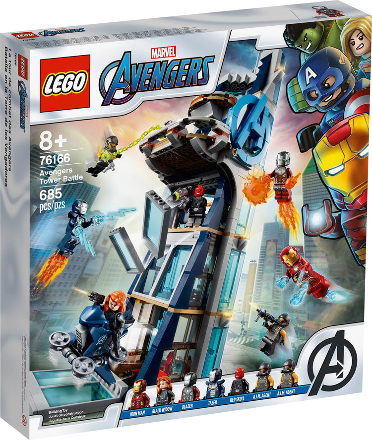 LEGO Marvel Avengers Kräftemessen am Turm (76166) - im GOLDSTIEN.SHOP verfügbar mit Gratisversand ab Schweizer Lager! (5702016761382)