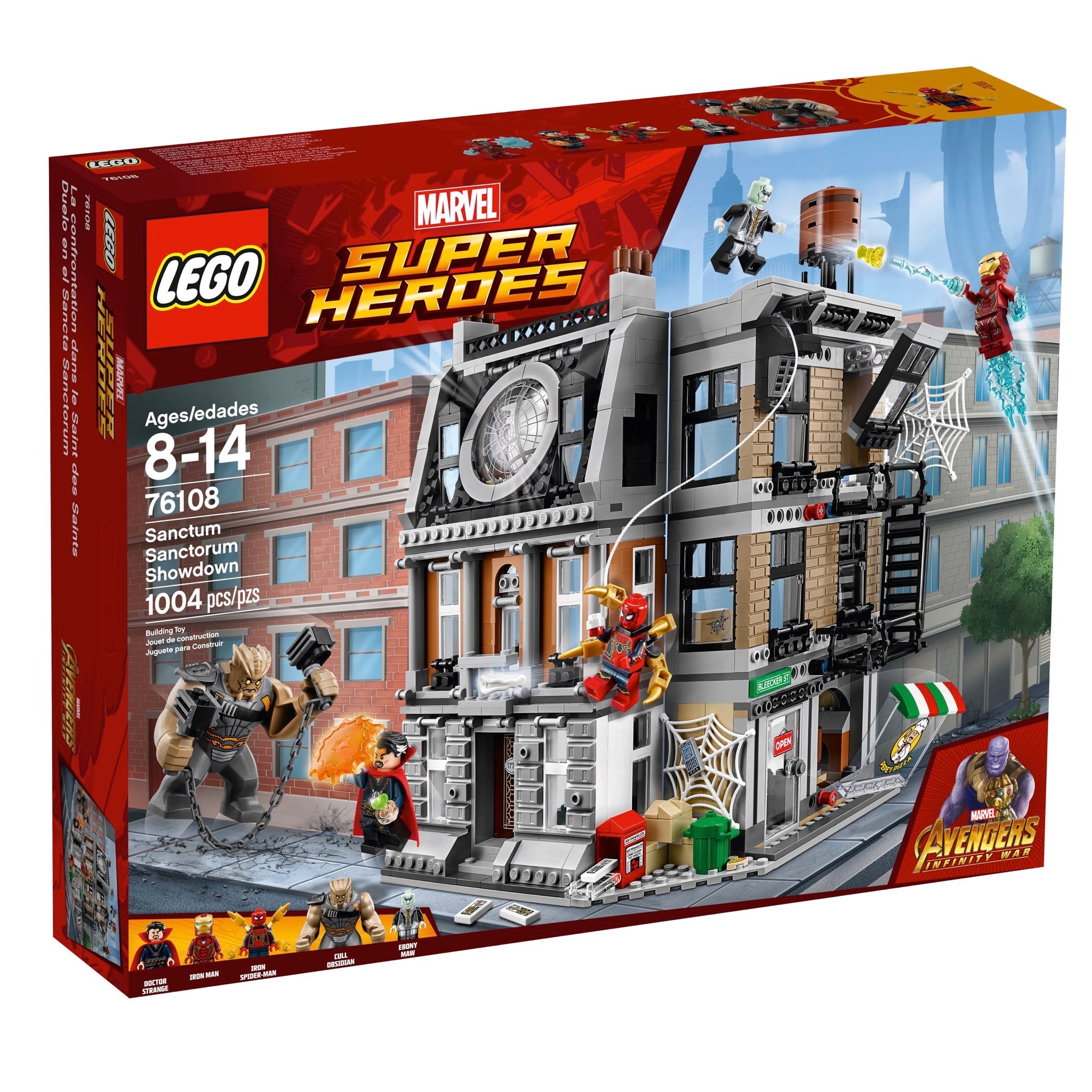 LEGO Marvel Super Heroes Avengers: Infinity War Sanctum Sanctorum Showdown (76108) - im GOLDSTIEN.SHOP verfügbar mit Gratisversand ab Schweizer Lager! (5702016110197)