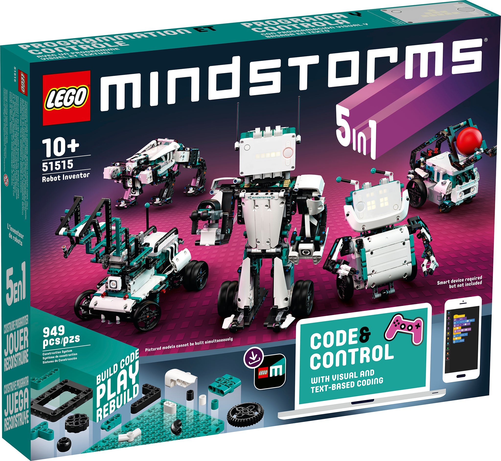 LEGO Mindstorms Robot Inventor (51515) - im GOLDSTIEN.SHOP verfügbar mit Gratisversand ab Schweizer Lager! (5702016369861)