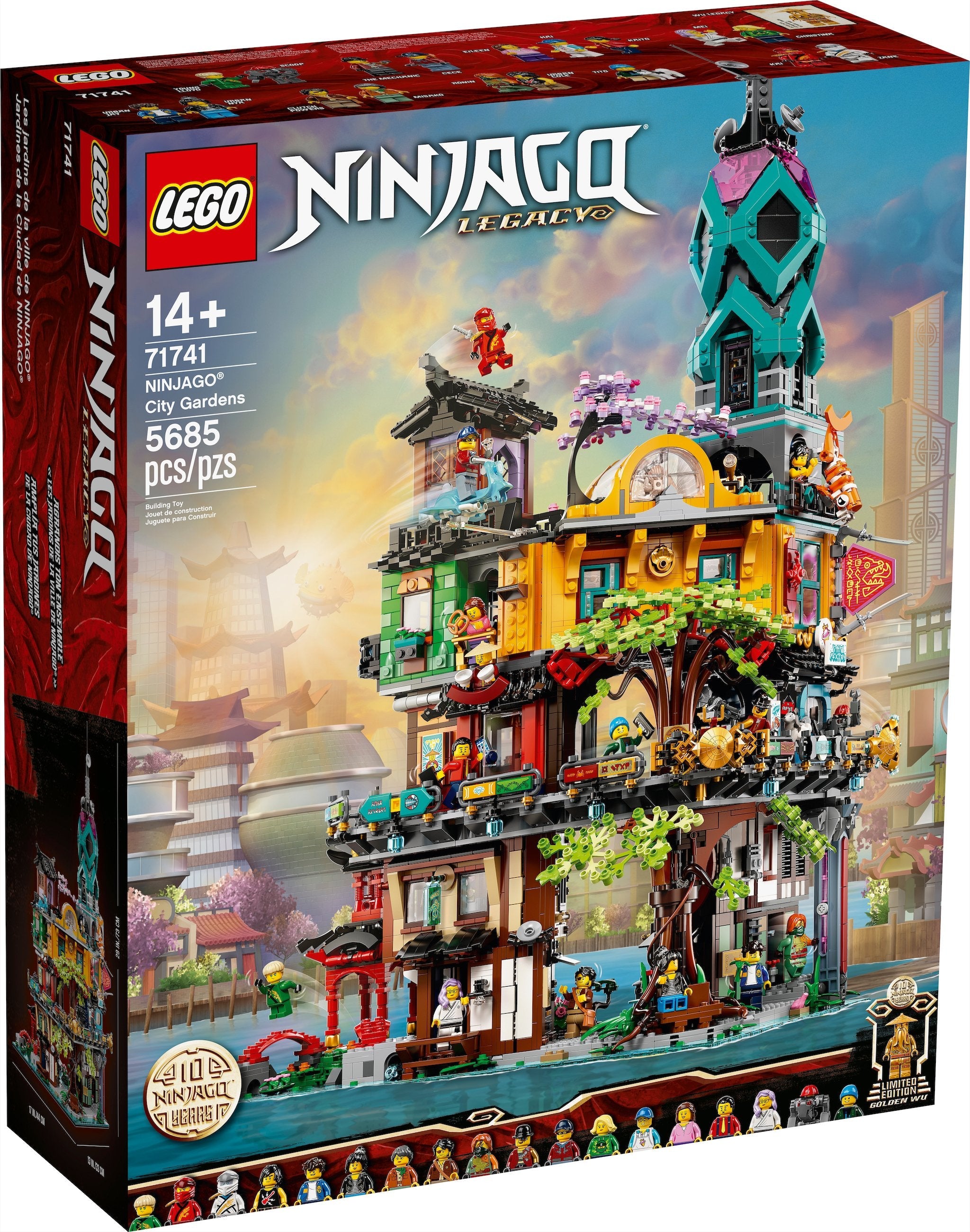 LEGO Ninjago Die Gärten von NINJAGO® City (71741) - im GOLDSTIEN.SHOP verfügbar mit Gratisversand ab Schweizer Lager! (5702016912692)