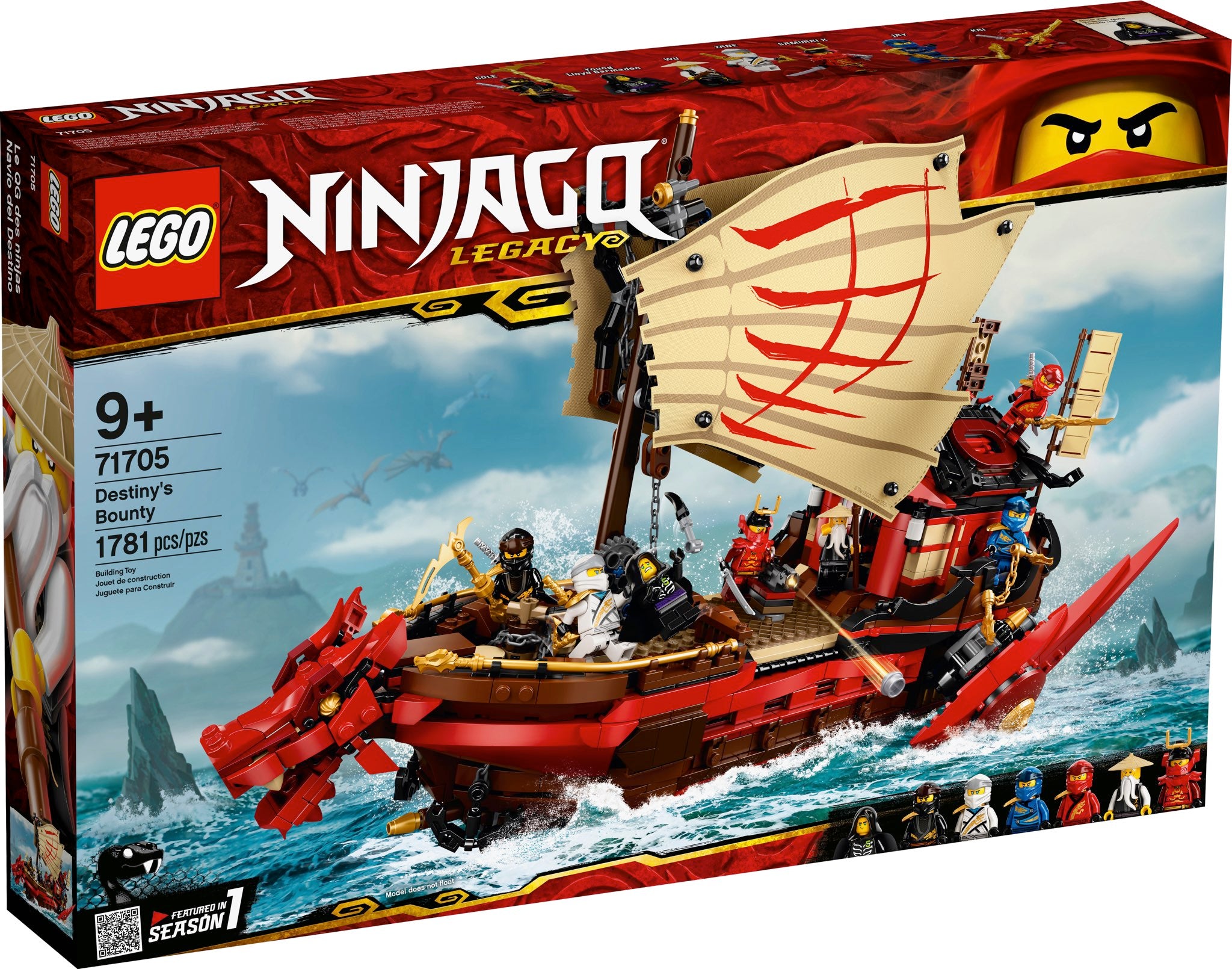 LEGO Ninjago Ninja-Flugsegler (71705) - im GOLDSTIEN.SHOP verfügbar mit Gratisversand ab Schweizer Lager! (5702016616910)