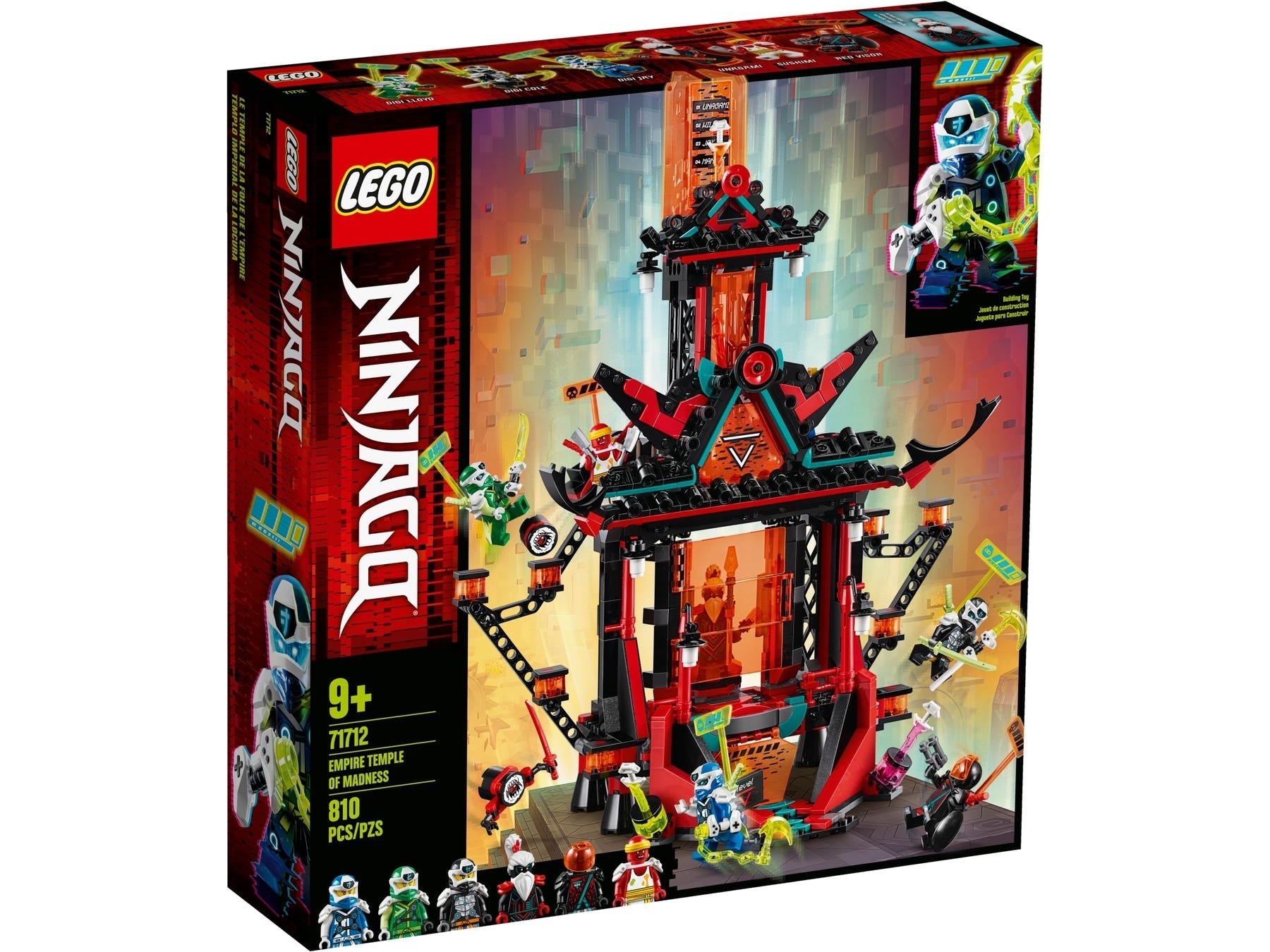 LEGO NINJAGO Tempel des Unsinns (71712) - im GOLDSTIEN.SHOP verfügbar mit Gratisversand ab Schweizer Lager! (5702016616989)