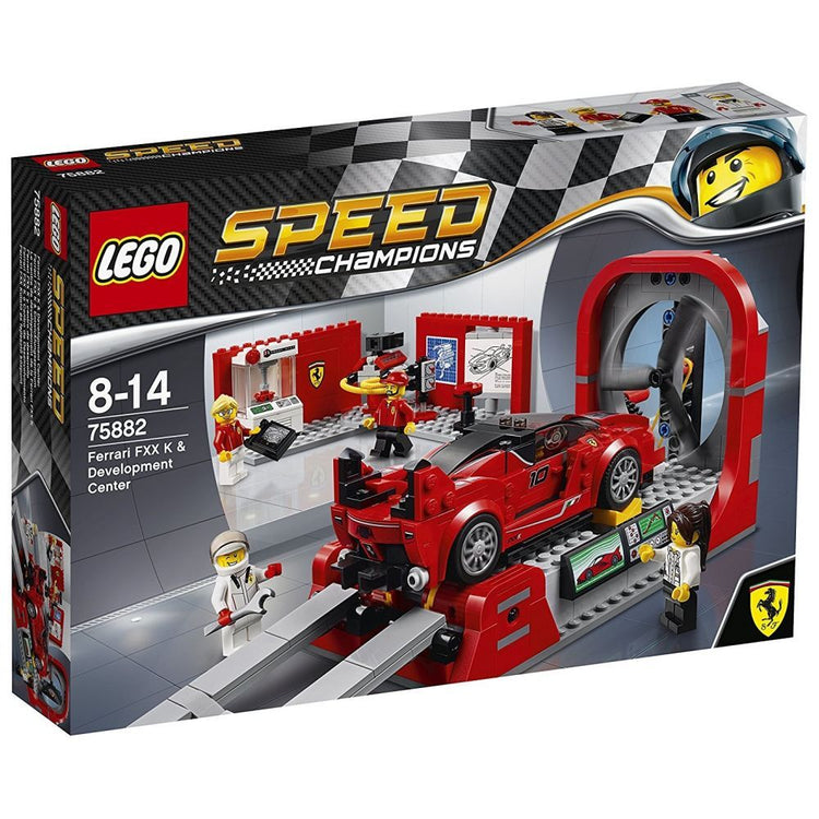 LEGO Speed Champions Ferrari FXX K und Entwicklungszentrum (75882) - im GOLDSTIEN.SHOP verfügbar mit Gratisversand ab Schweizer Lager! (5702015868105)