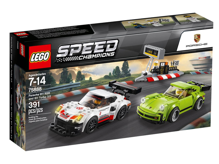 LEGO Speed Champions Porsche 911 RSR und 911 Turbo 3.0 (75888) - im GOLDSTIEN.SHOP verfügbar mit Gratisversand ab Schweizer Lager! (5702016110289)