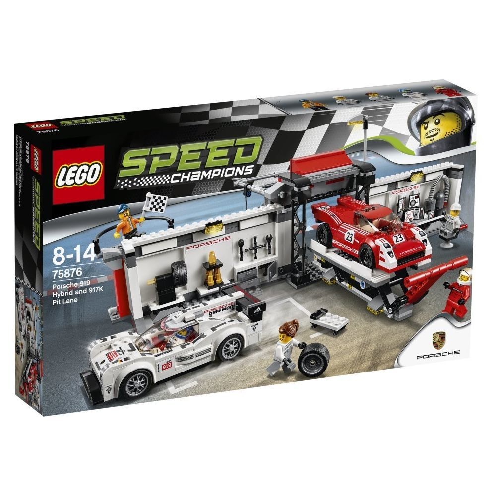 LEGO Speed Champions Porsche 919 Hybrid & 917K Pit Lane (75876) - im GOLDSTIEN.SHOP verfügbar mit Gratisversand ab Schweizer Lager! (5702015591249)